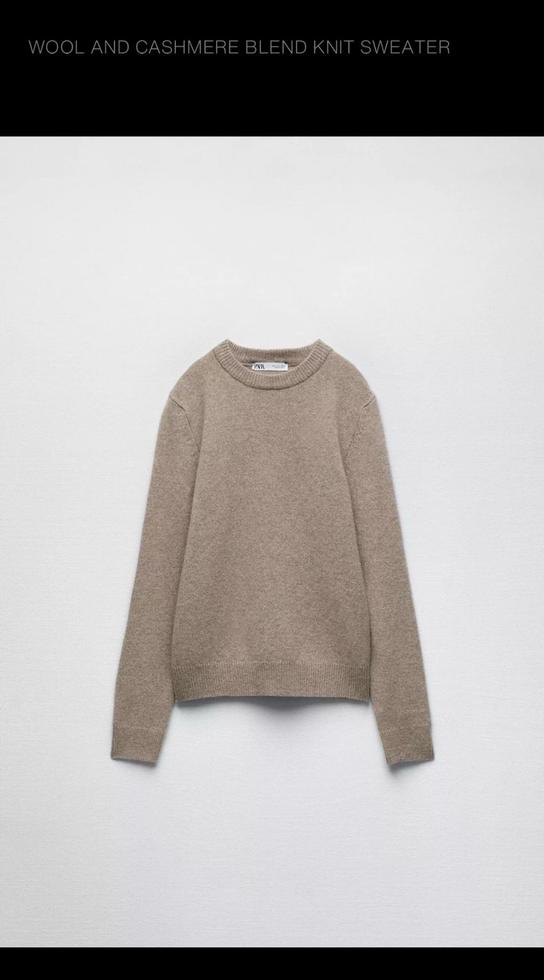 Джемпер кашемир ZARA