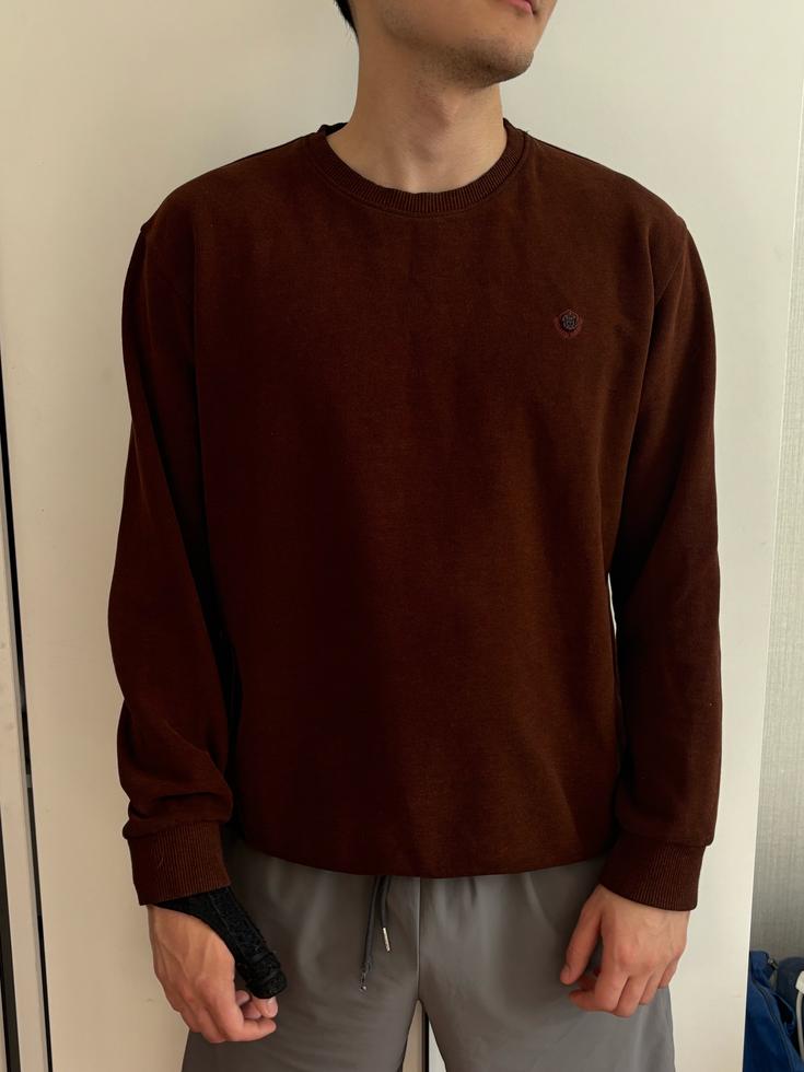 Джемпер коричневый