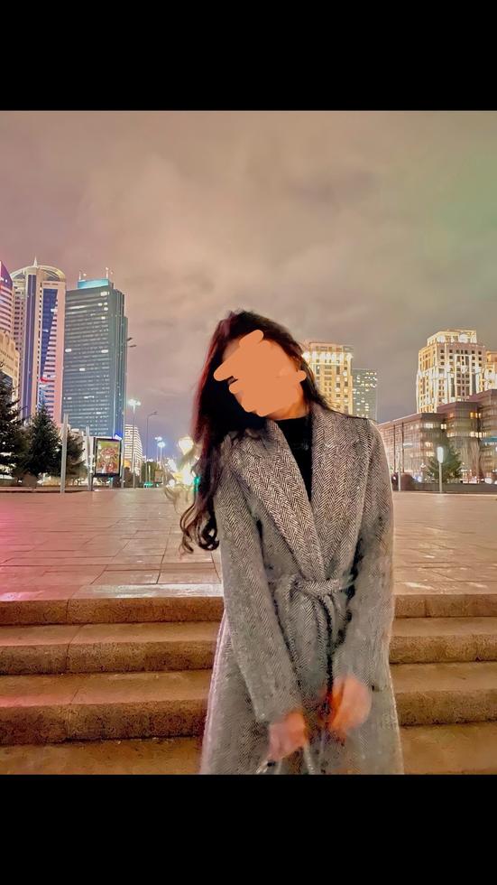 Серое пальто весна/осень