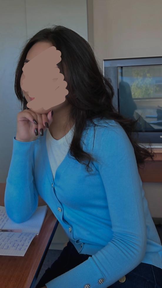 Голубой кардиган Zara