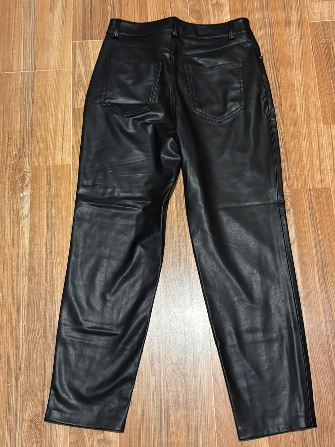 Zara Брюки ZARA из экокожи — фото 2