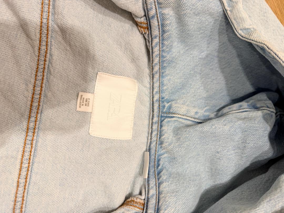 Zara Джинсовая куртка ZARA — фото 2