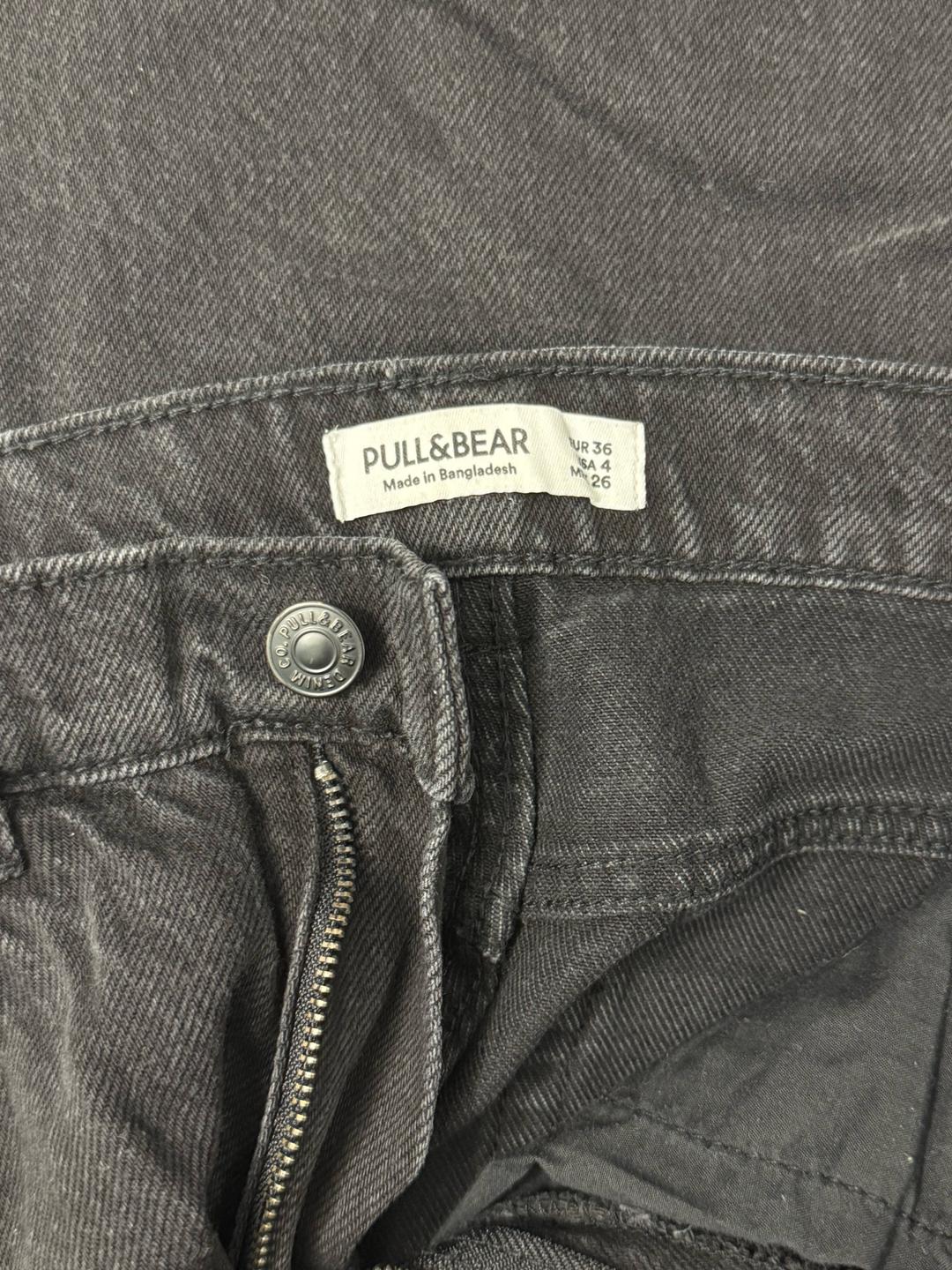 Pull & Bear Джинсы кюлоты — фото 2