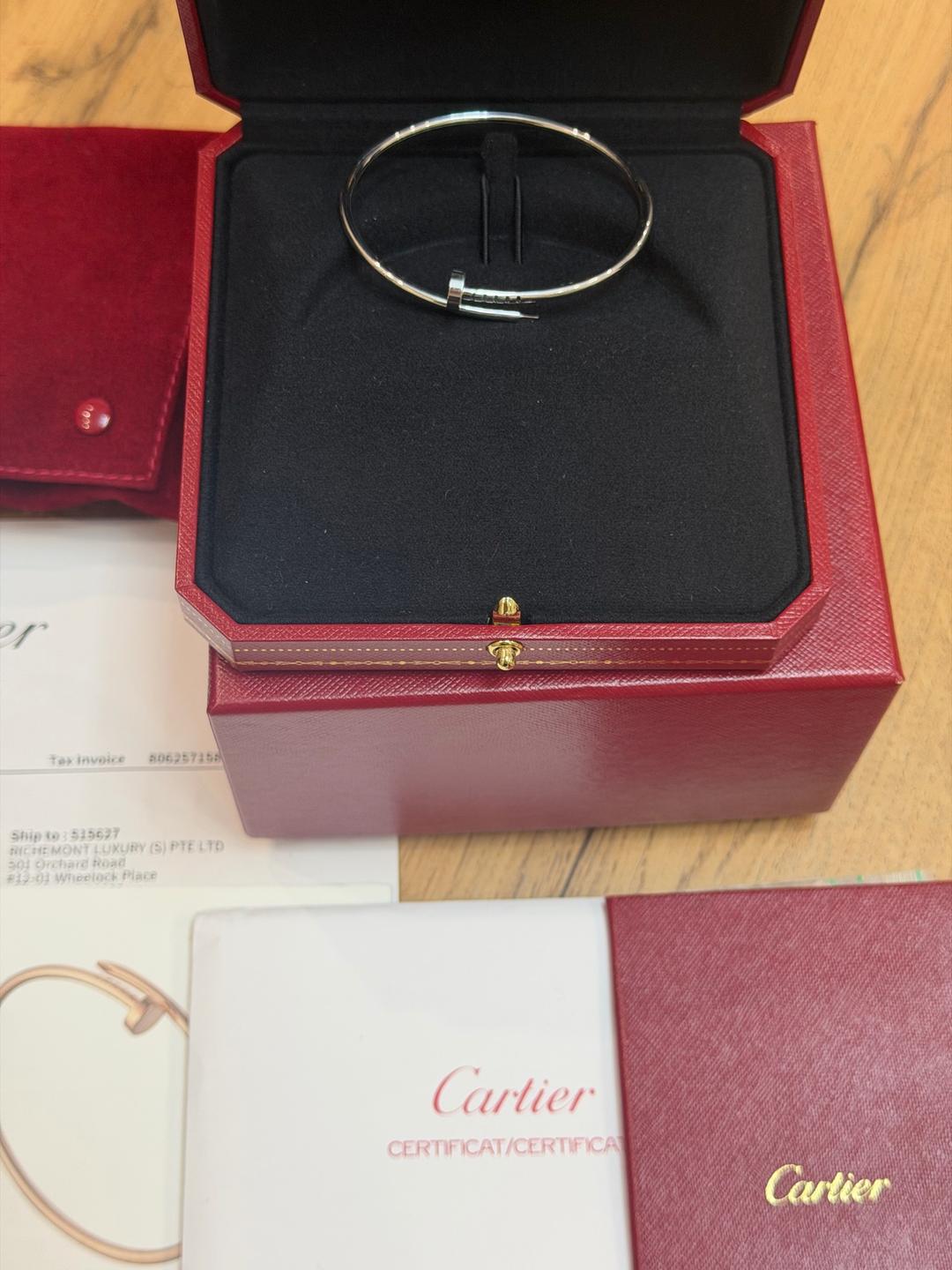 Cartier Браслет Cartier Juste un Clou и кольцо — фото 2