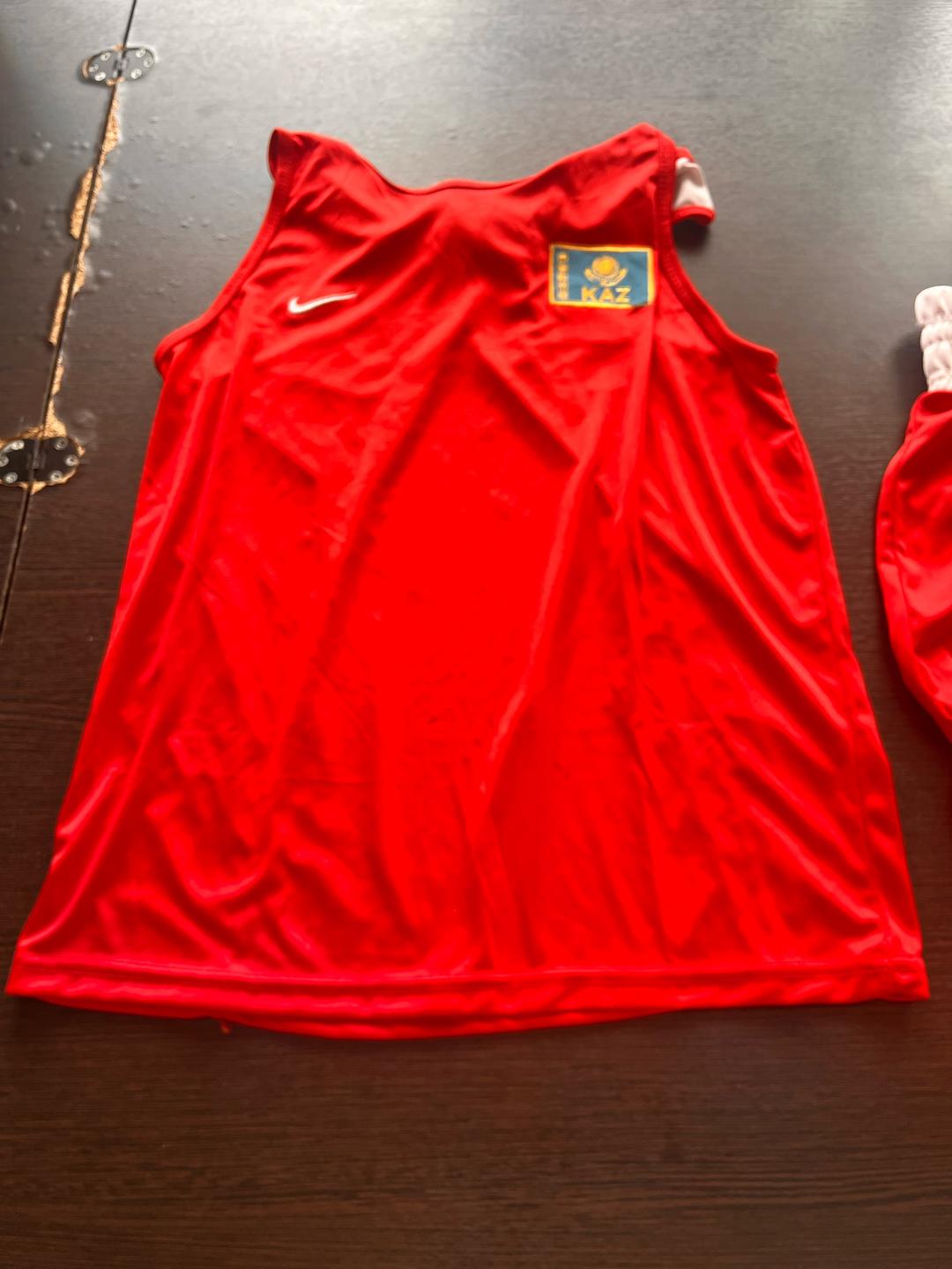 Nike Боксерская форма найк красного цвета — фото 2