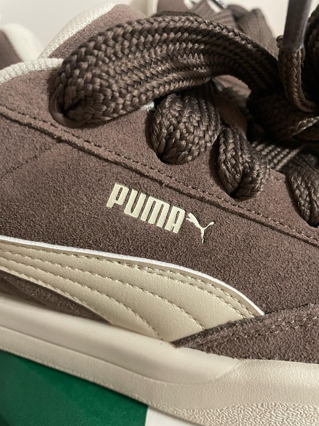 Puma Кроссовки PUMA женские коричневые с бежевым — фото 2