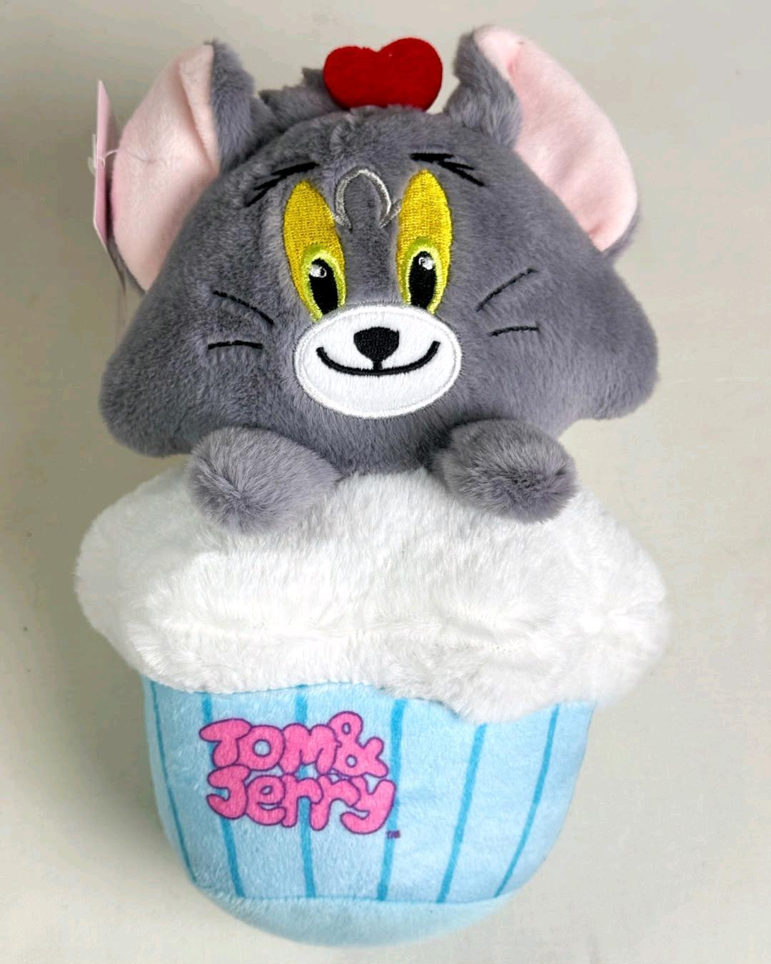 Нет бренда Мягкая игрушка Том в капкейке (Tom and Jerry) — фото 2