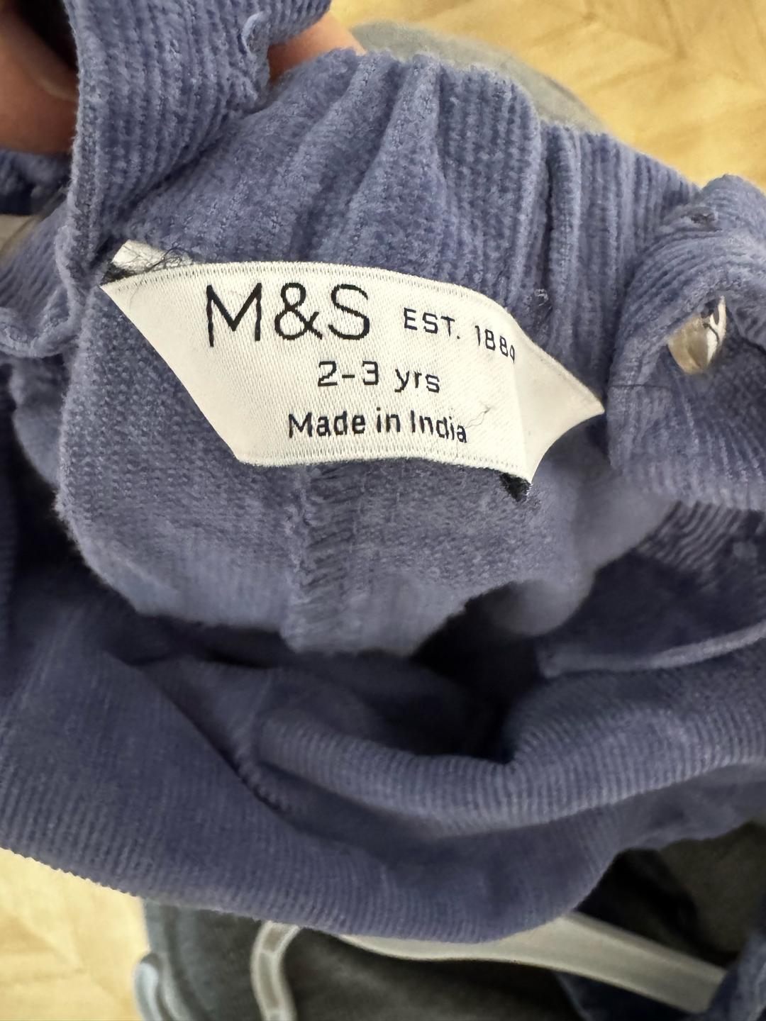Marks & Spencer Вельветовый комбинезон M&S — фото 2