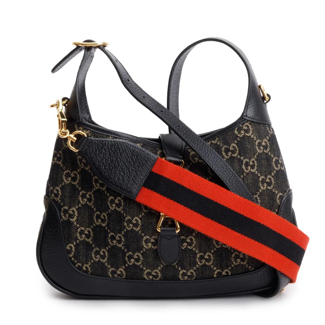 Gucci Gucci джинсовая деним Jackie Shoulder Bag — фото 2