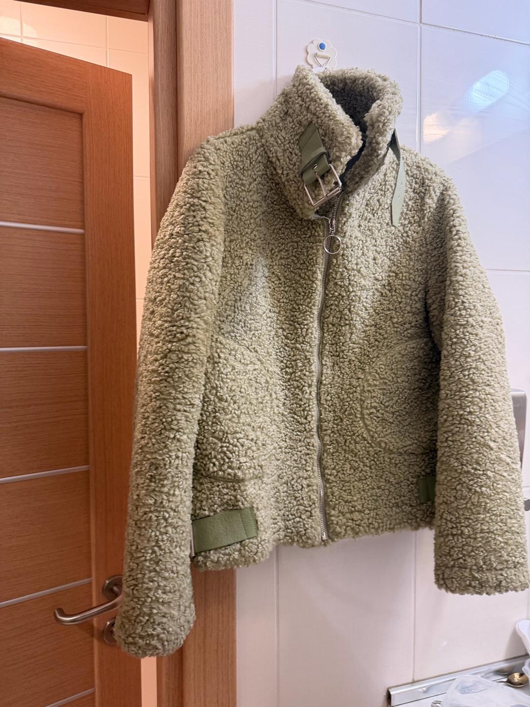 Нет бренда Куртка из teddy / шерпа — фото 2