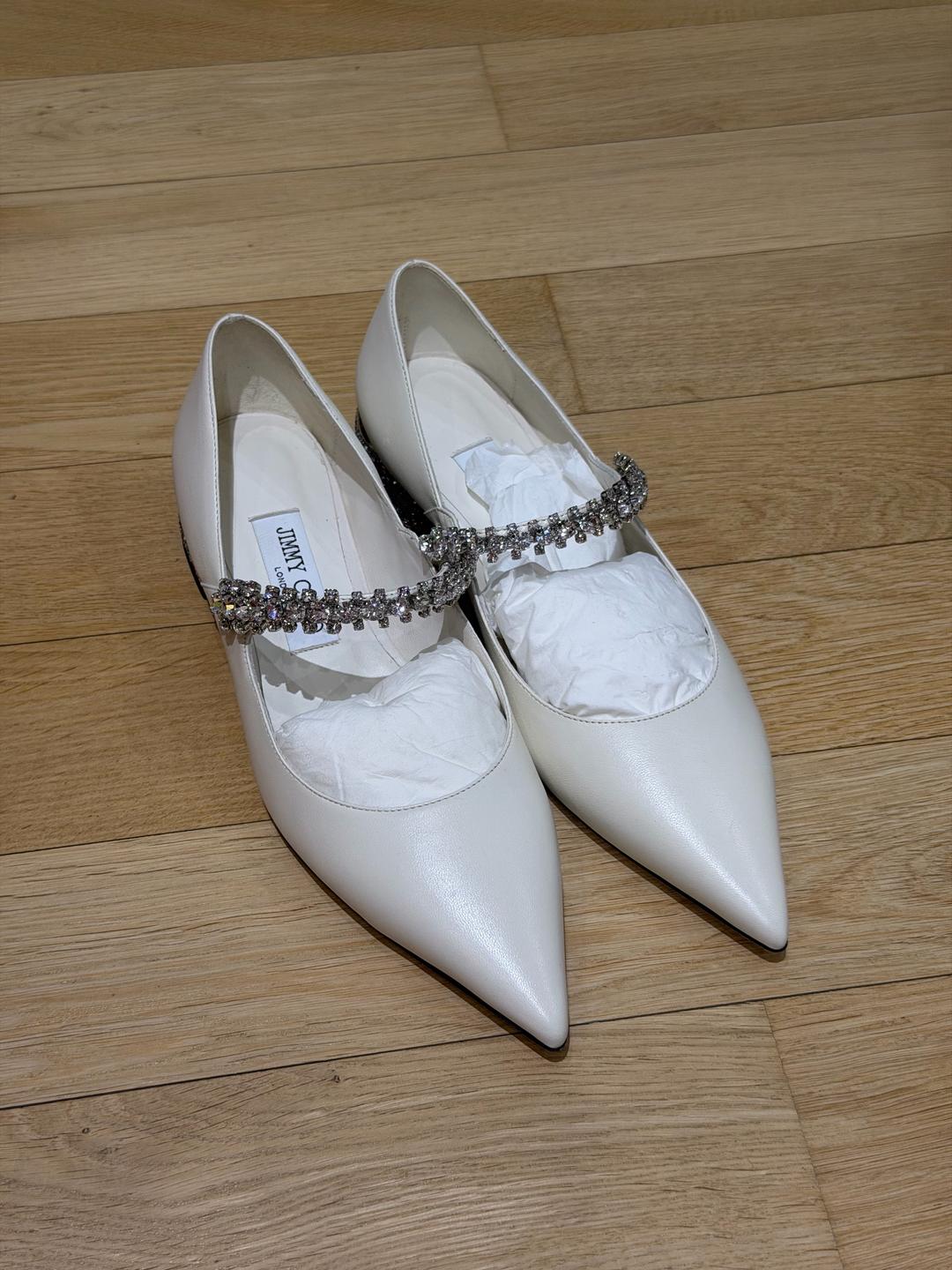 Jimmy Choo Туфли JIMMY CHOO белые — фото 2