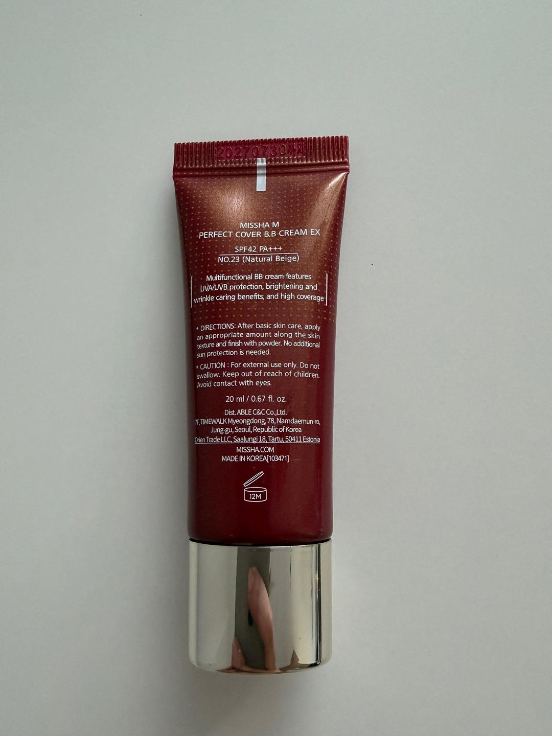 Missha MISSHA BB cream Perfect Cover — фото 2