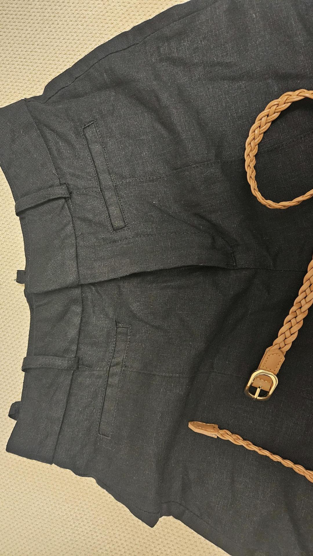 Zara Кюлоты черные s/xs — фото 2