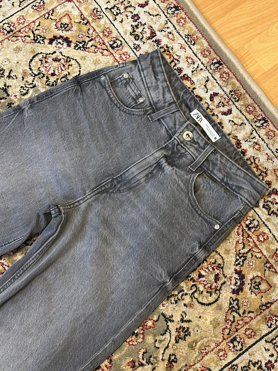 Zara Серые джинсы Zara — фото 2