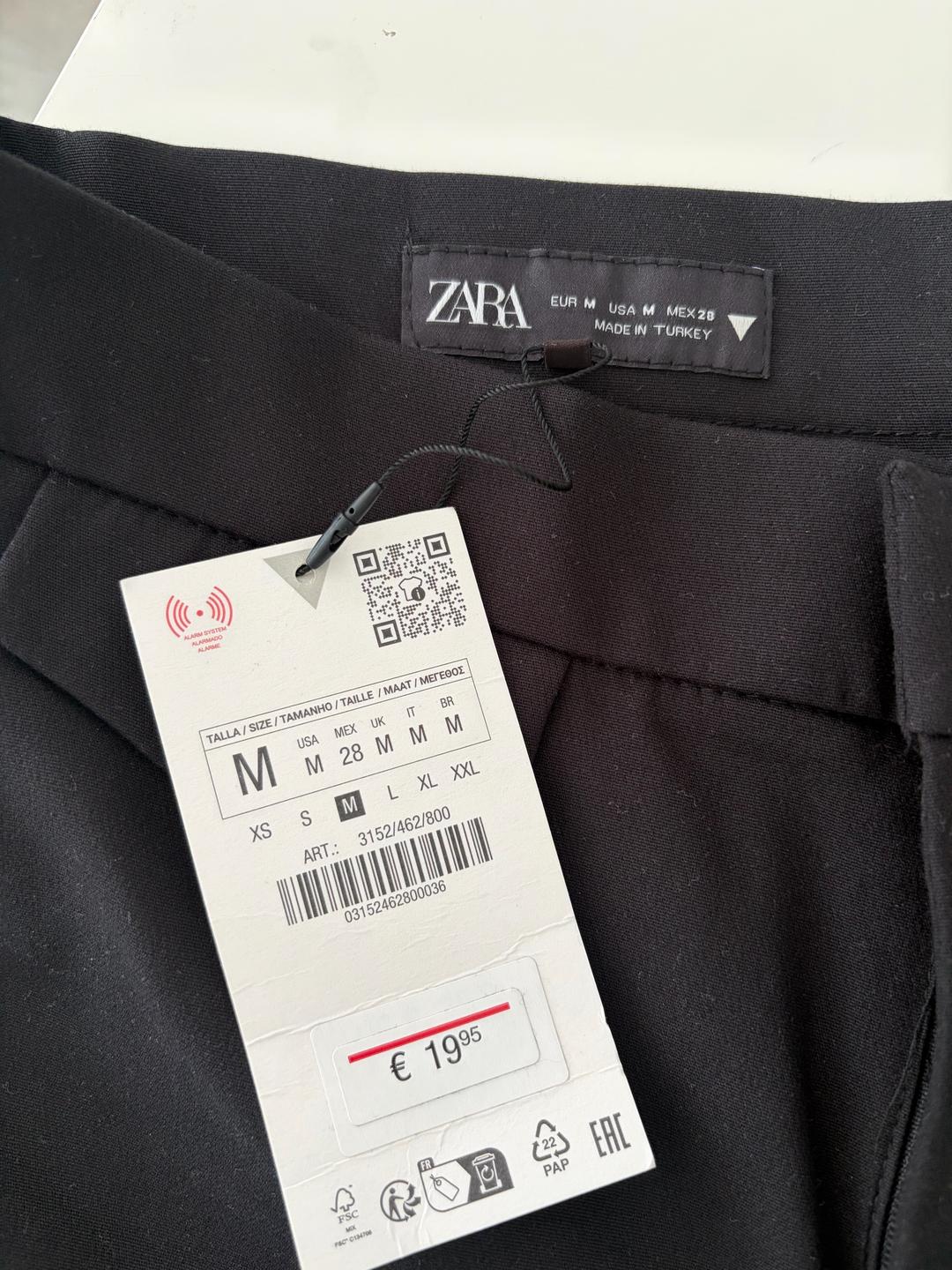 Zara Черные брюки Zara — фото 2
