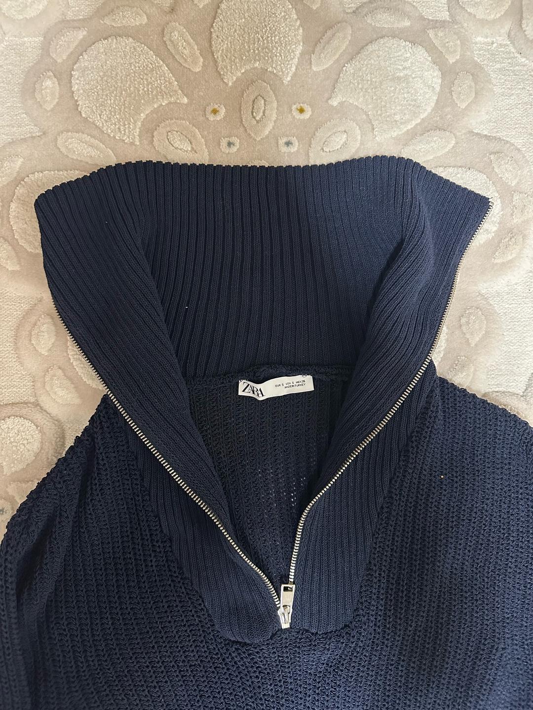 Zara Джемпер ZARA на молнии — фото 2