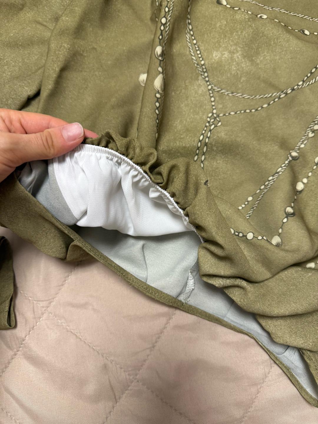 Zara Блузка зеленый — фото 2