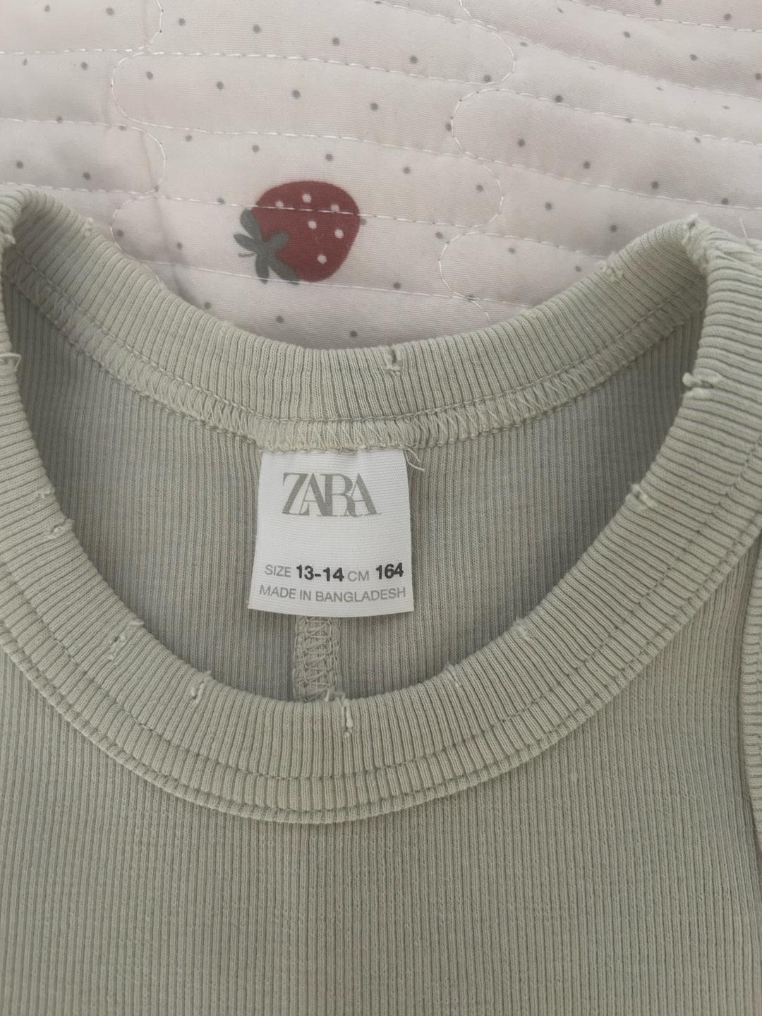 Zara Топ зеленый — фото 2