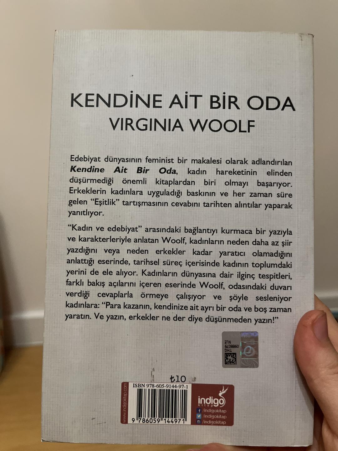 Вирджиния Вулф Kendine Ait Bir Oda — фото 2