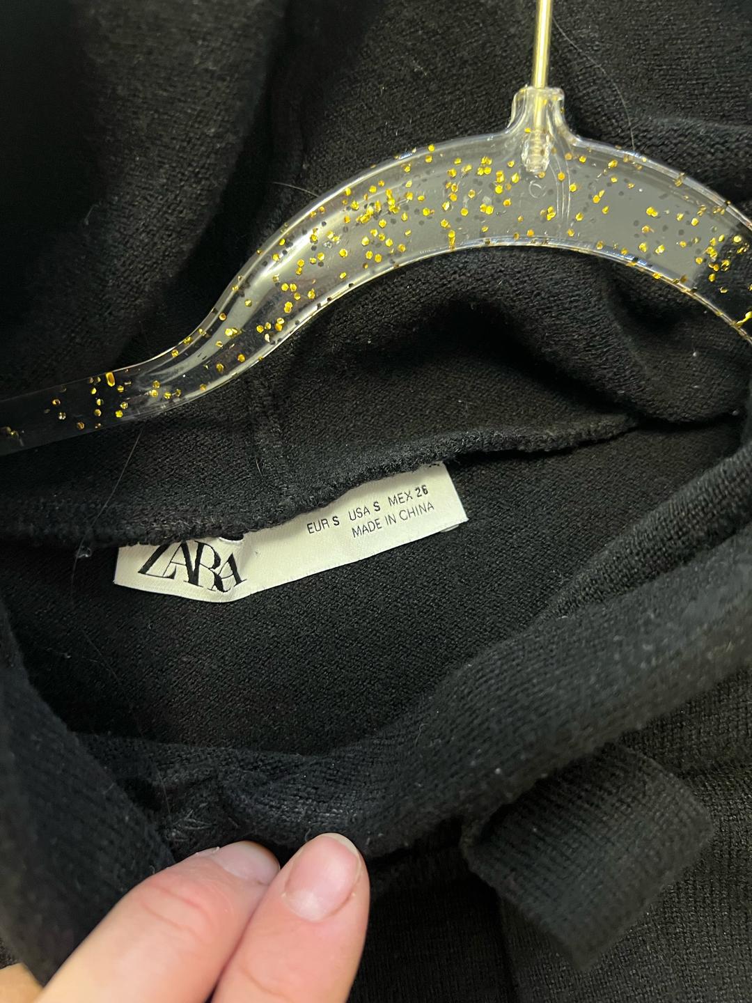 Zara Укороченная кофта Zara с бахромой — фото 2