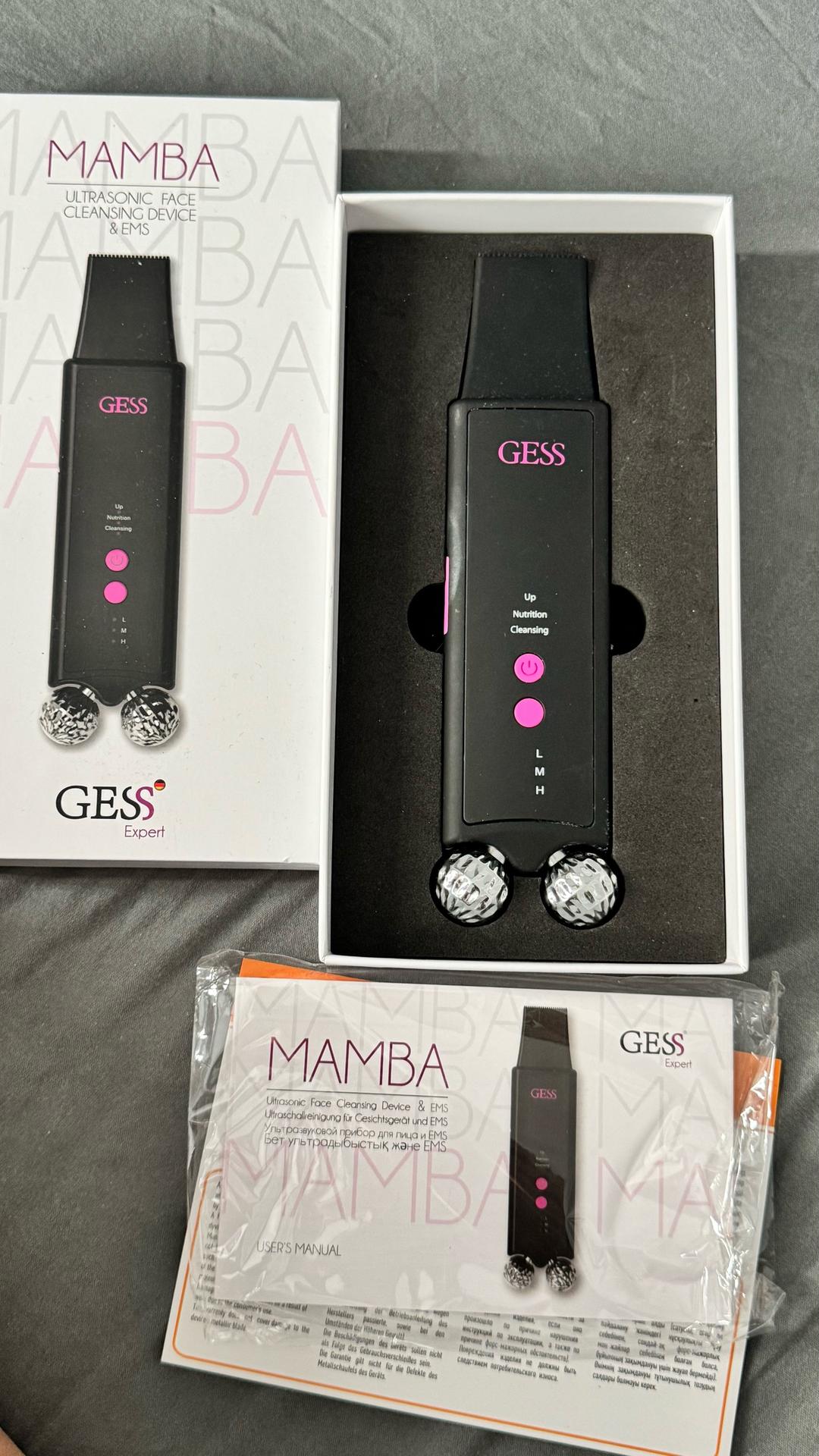 GESS GESS Mamba аппарат для ультразвуковой чистки лица и EMS — фото 2