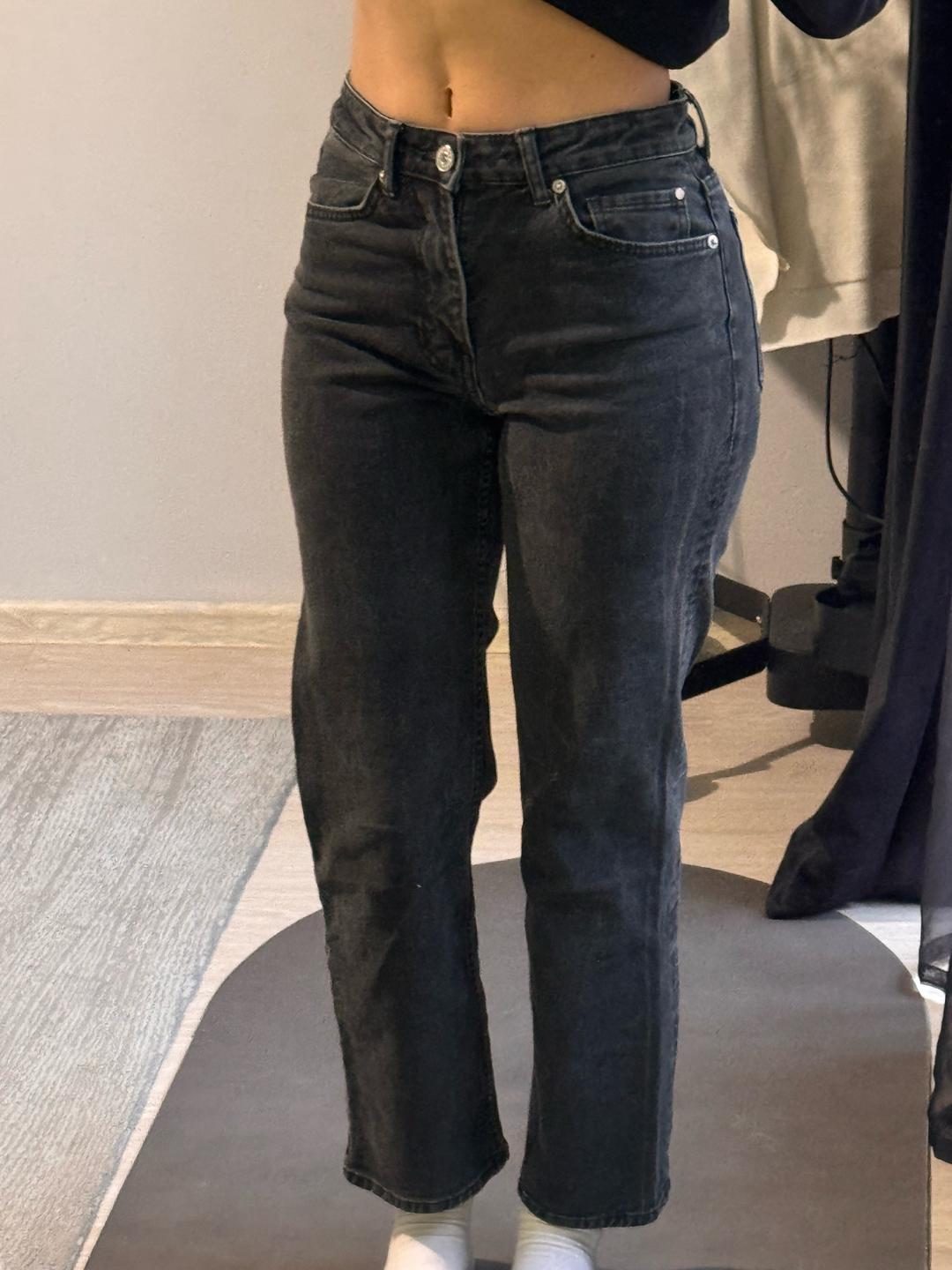 H&M Джинсы H&M черные — фото 2