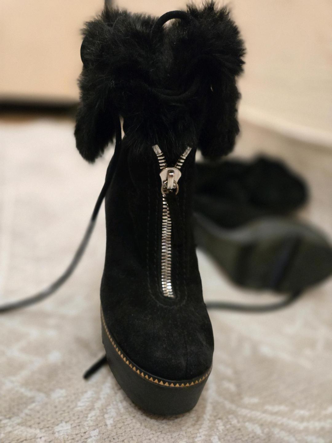 Valentino Черные ботильоны Valentino — фото 2
