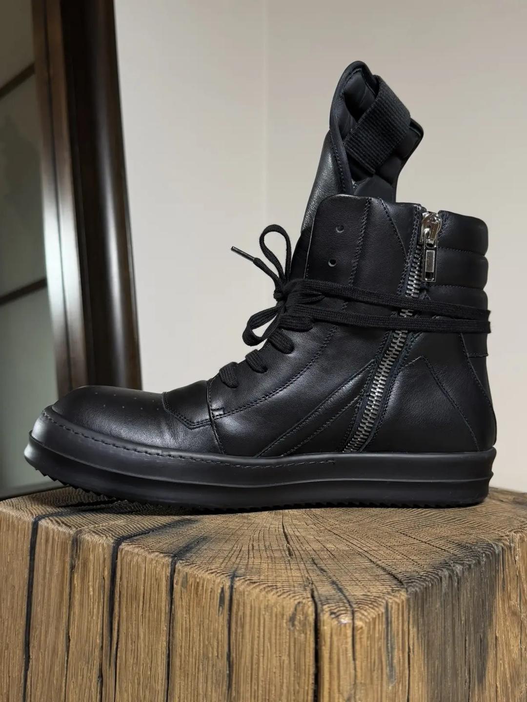 Rick Owens Rick Owens geobasket black — фото 2