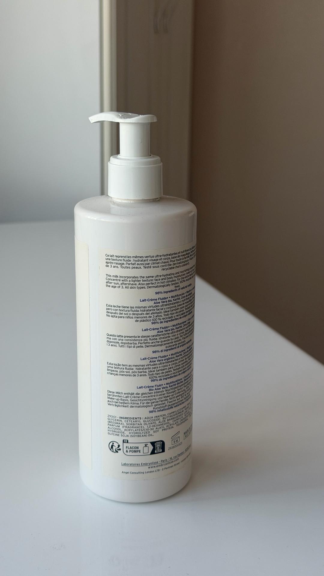 embryolisse крем молочко Lait-Creme Fluide 400мл — фото 2