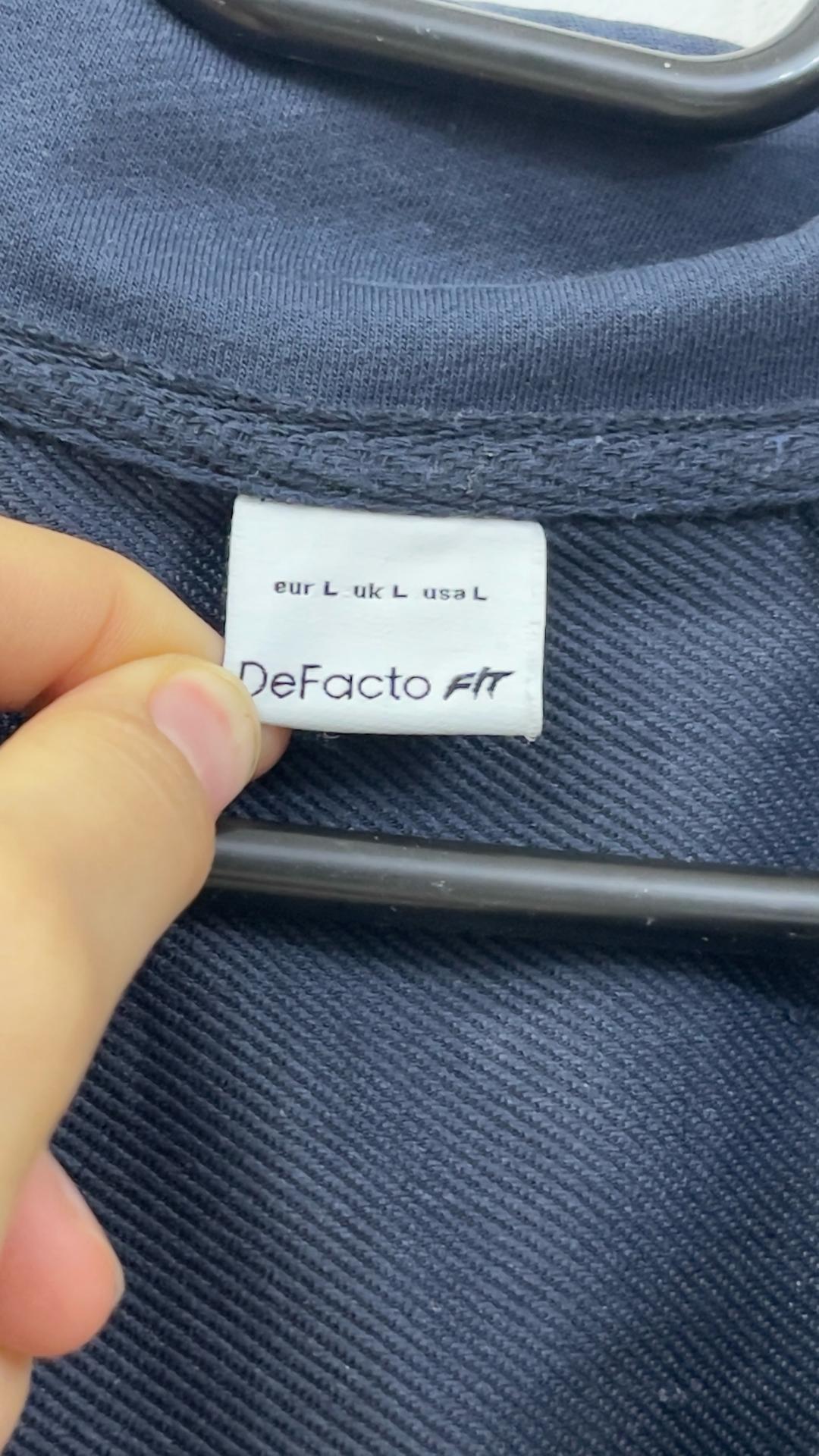 DeFacto Синий толстовка от Defacto — фото 2