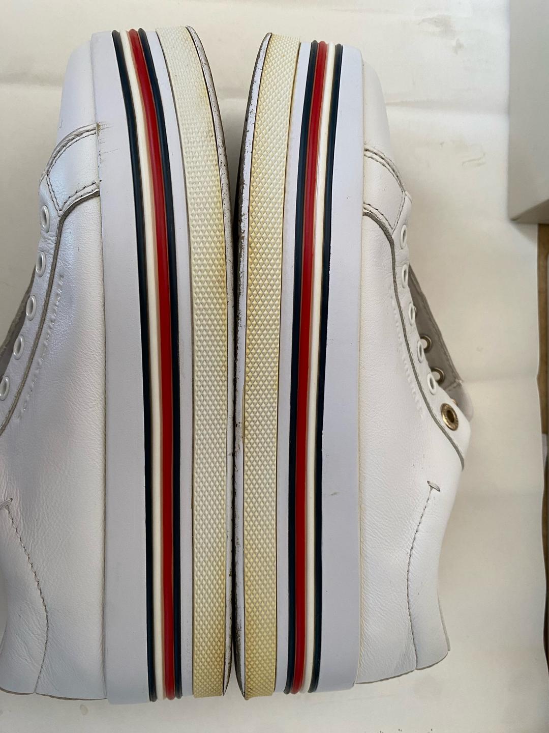 Tommy Hilfiger Кеды Tommy Hilfiger, натуральная кожа, размер 38 — фото 2