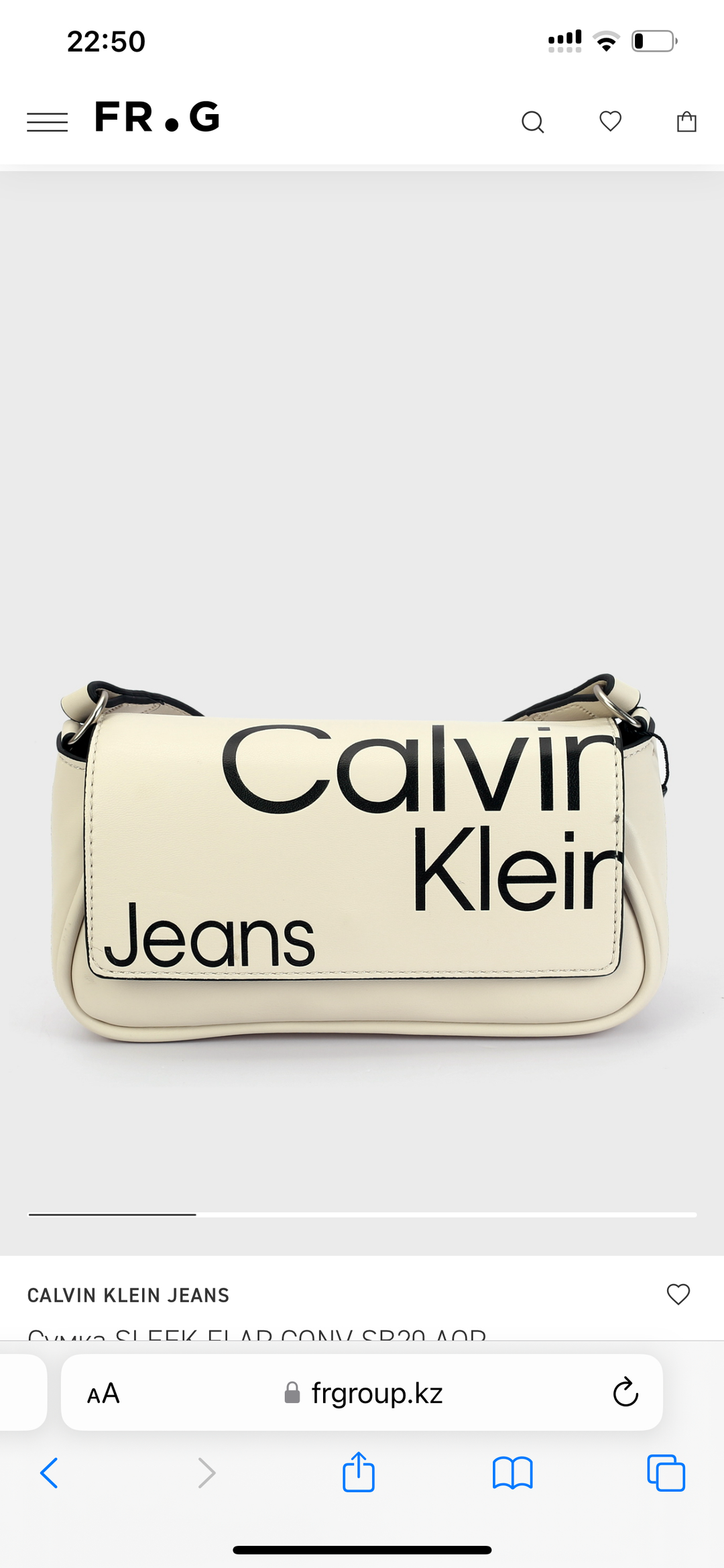 Calvin Klein Сумка CALVIN KLEIN JEANS SLEEK FLAP CONV — фото 2