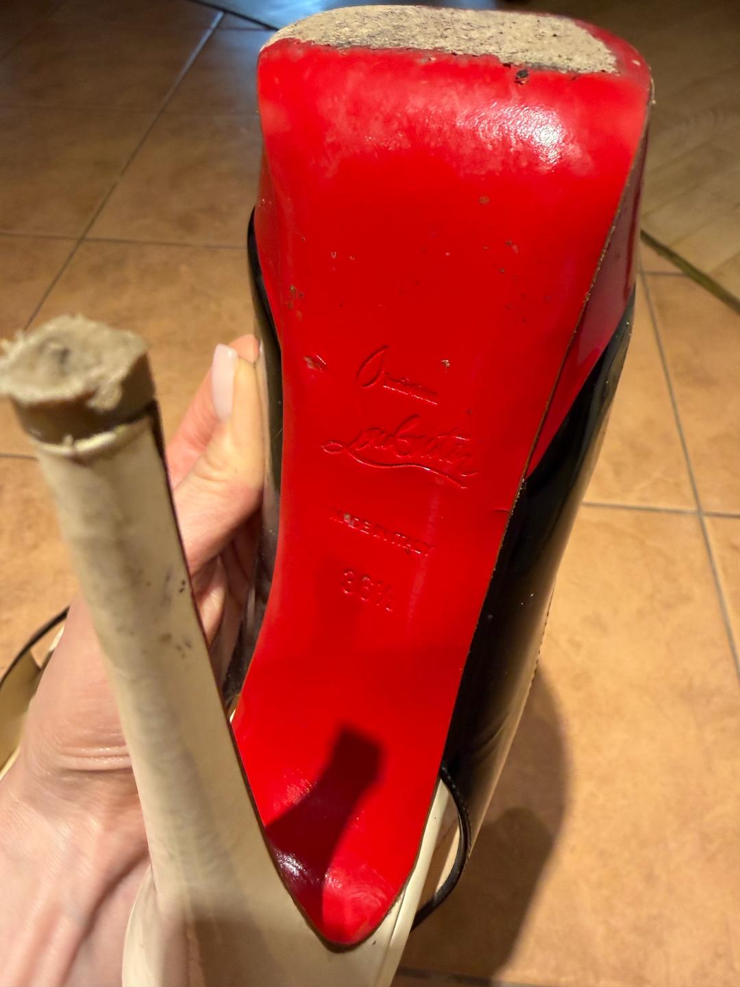 Christian Louboutin Босоножки из лака от Christian LOUBOUTIN — фото 2
