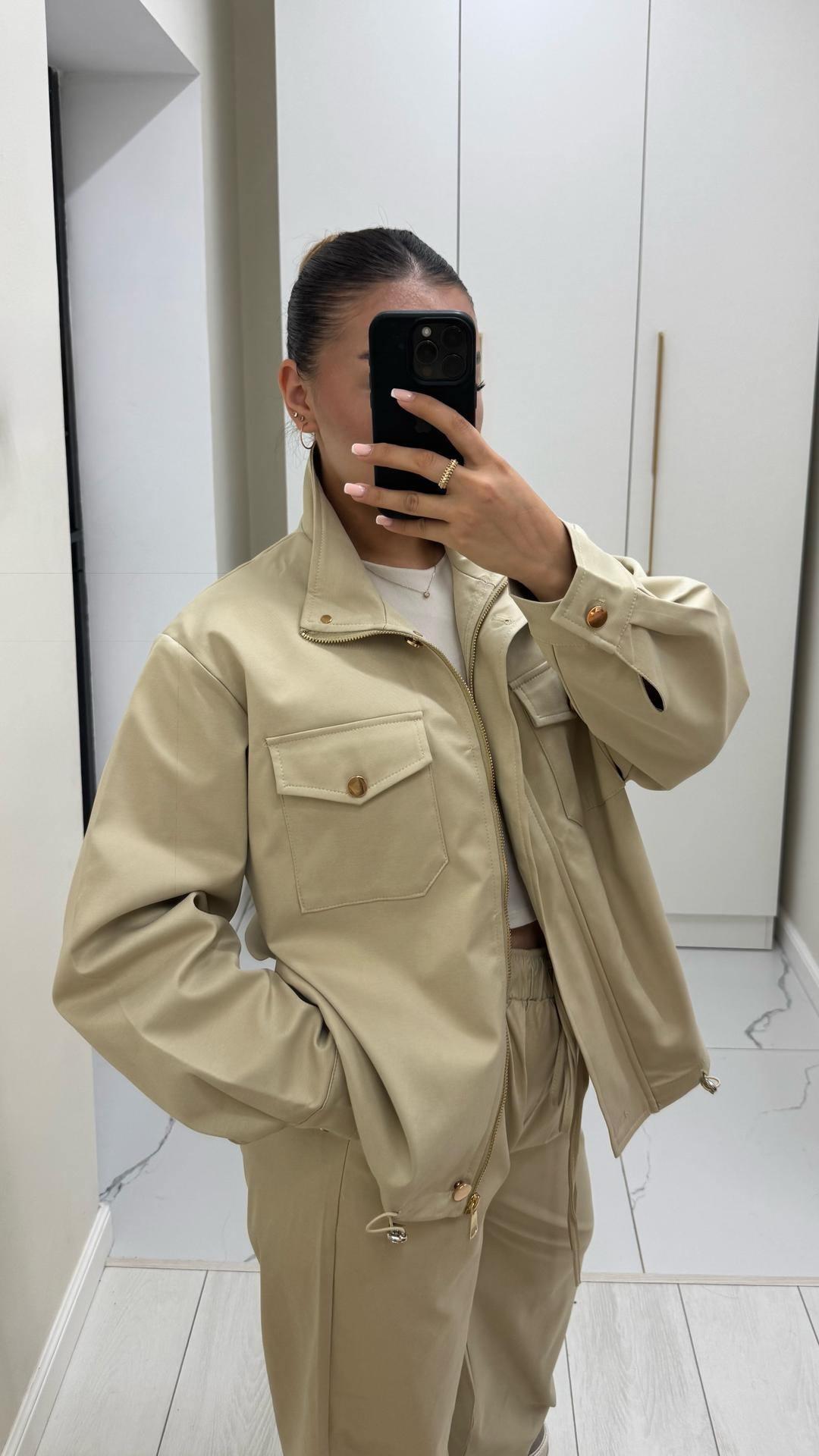 Zara Куртка двойка из экокожи — фото 2