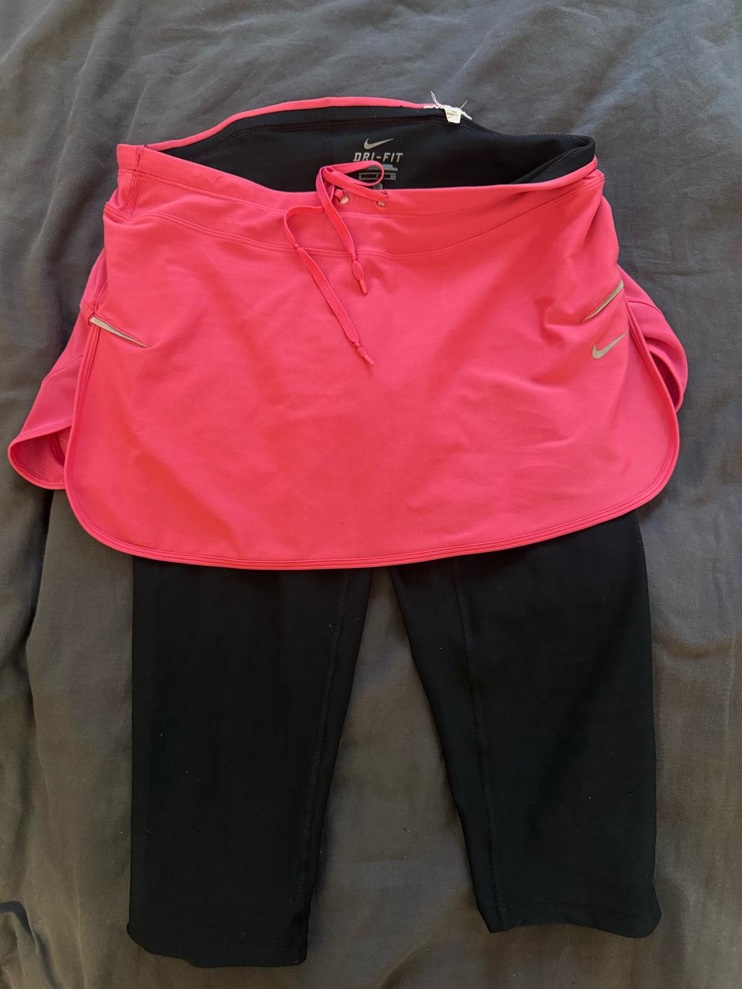 Nike Nike Спортивные леггинсы 3/4 с юбкой — фото 2