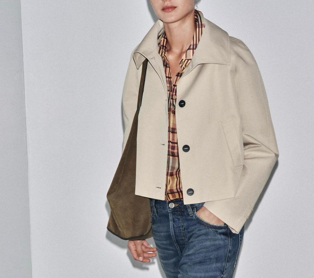 Zara Трендовый тренч — фото 2