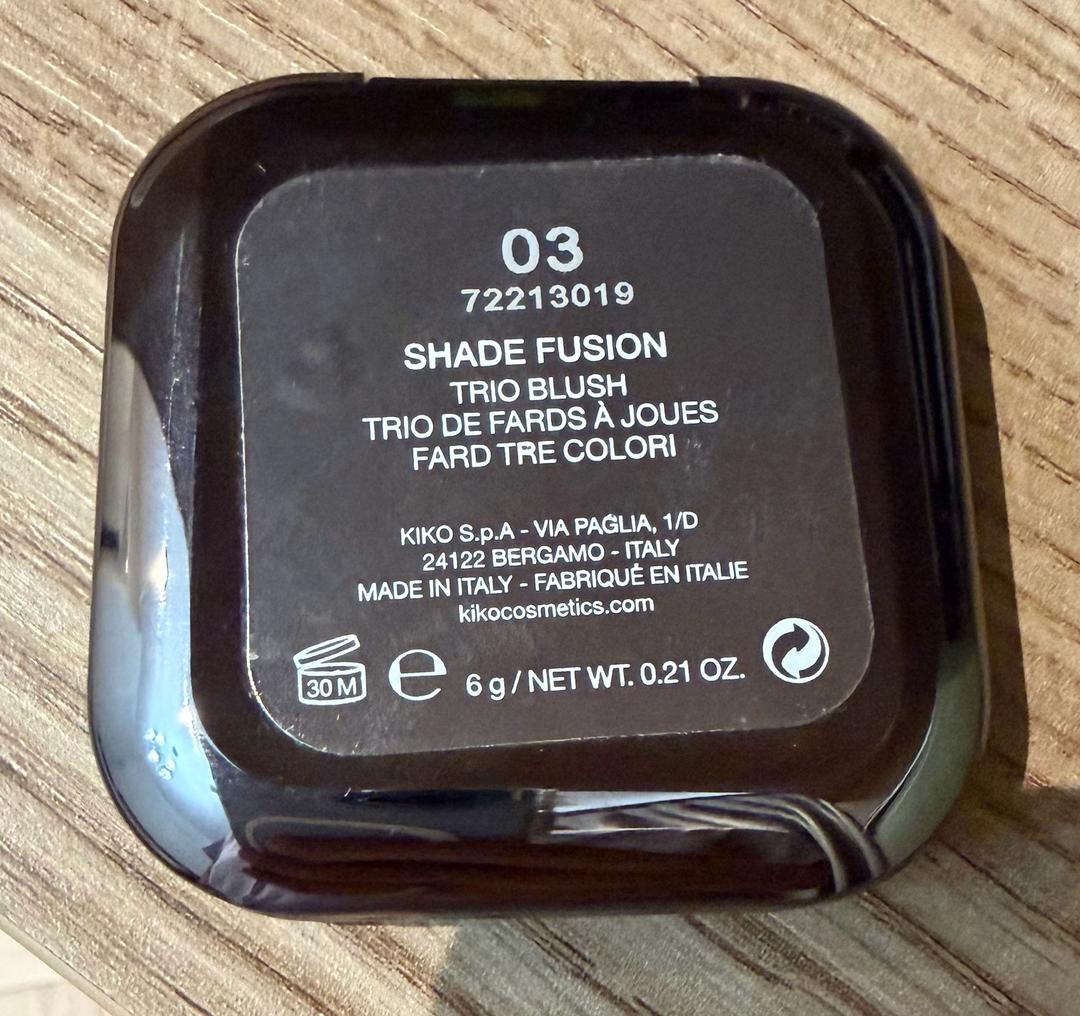 KIKO Milano KIKO румяна Shade Fusion Trio Blush — фото 2