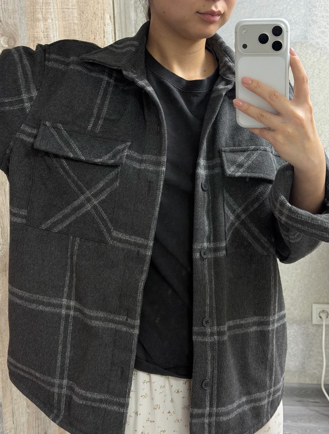 Pull & Bear Рубашка в клетку — фото 2