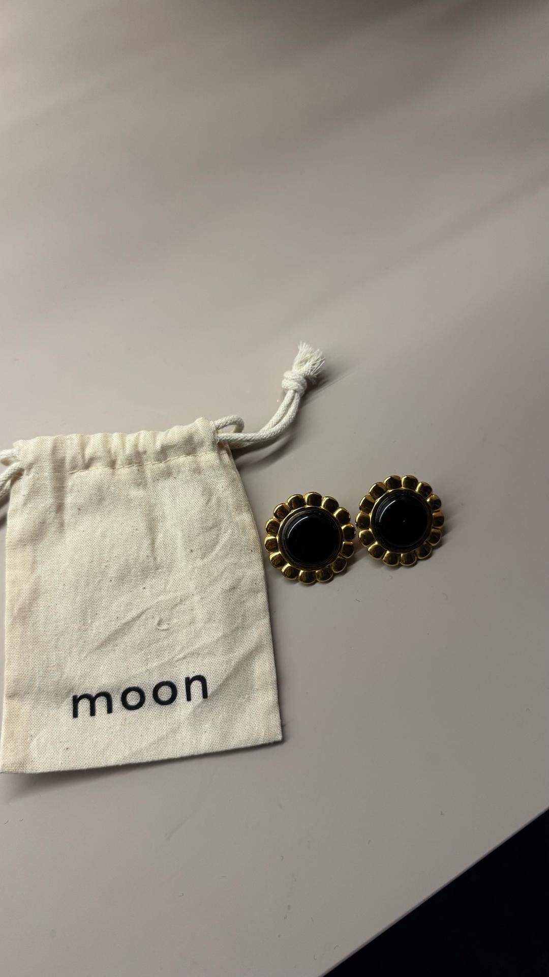 moon Серьги в форме цветка MOON — фото 2