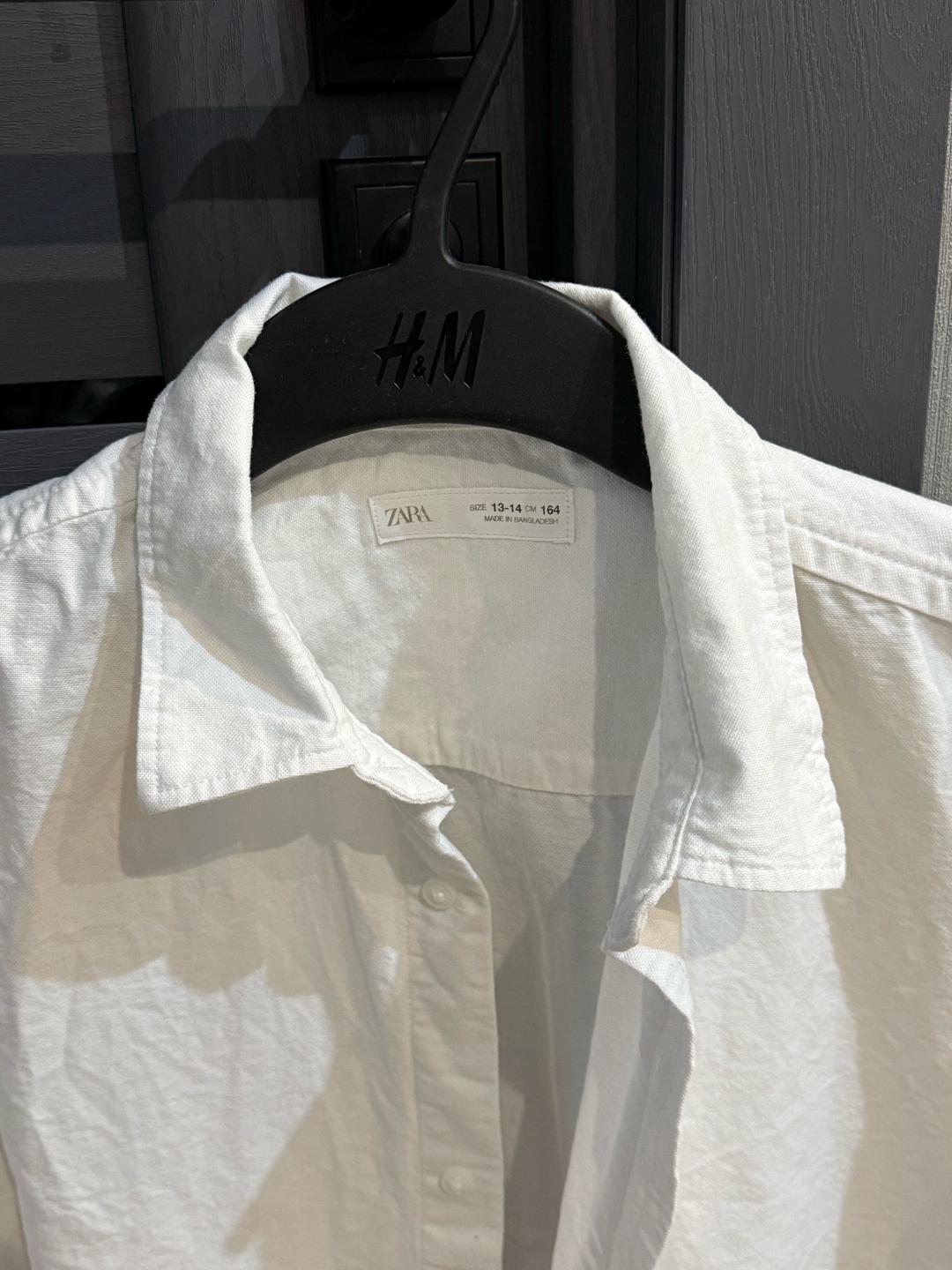 Zara Белая рубашка Zara — фото 2
