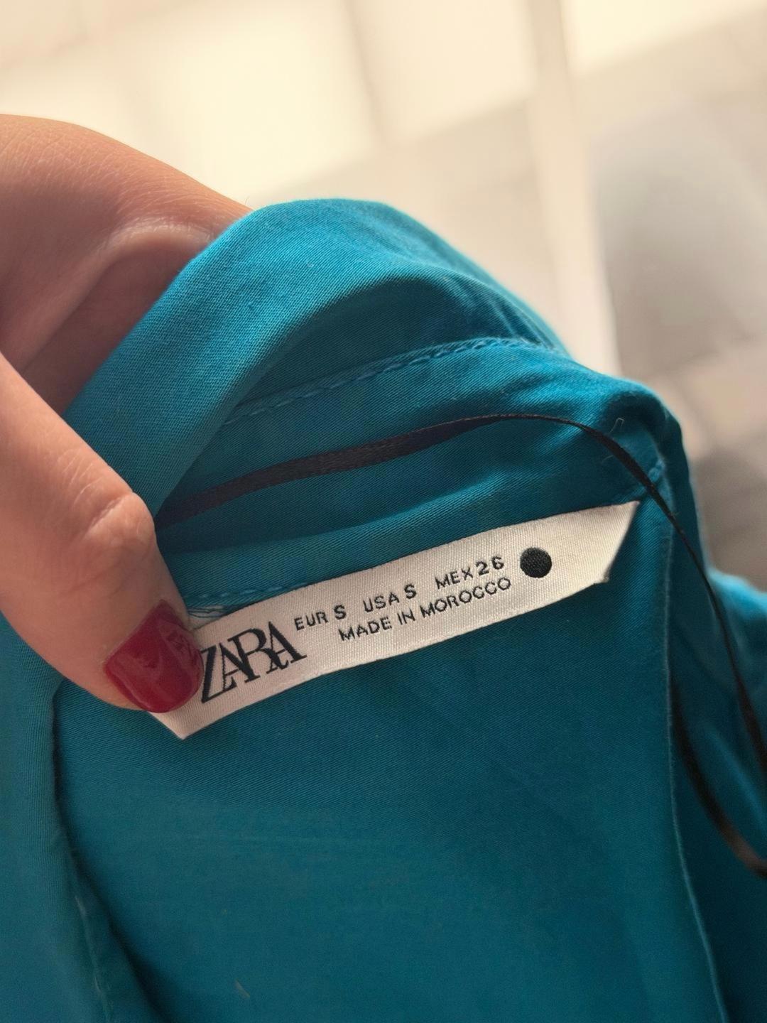 Zara Рубашка-туника ZARA — фото 2