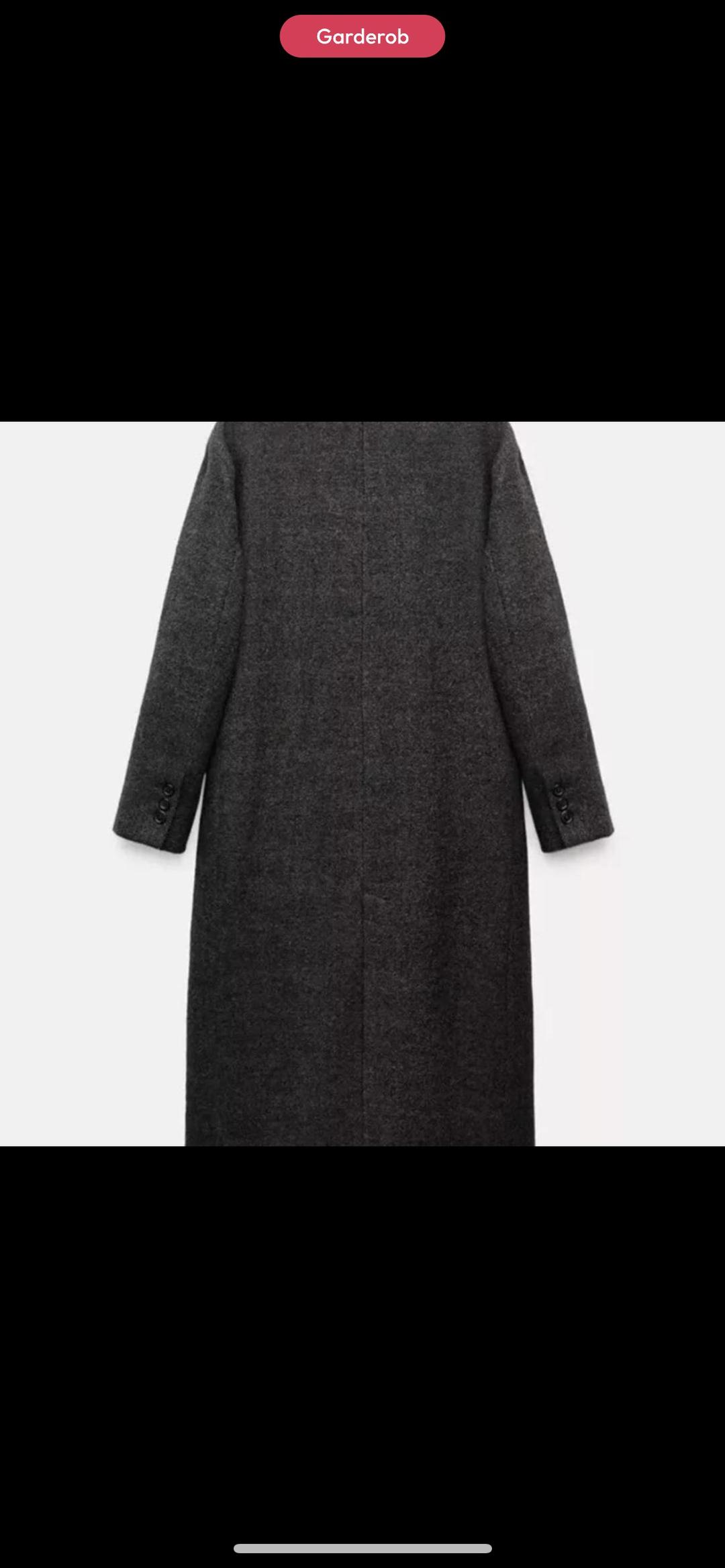 Zara Пальто Zara ZW Collection из 100% шерсти — фото 2