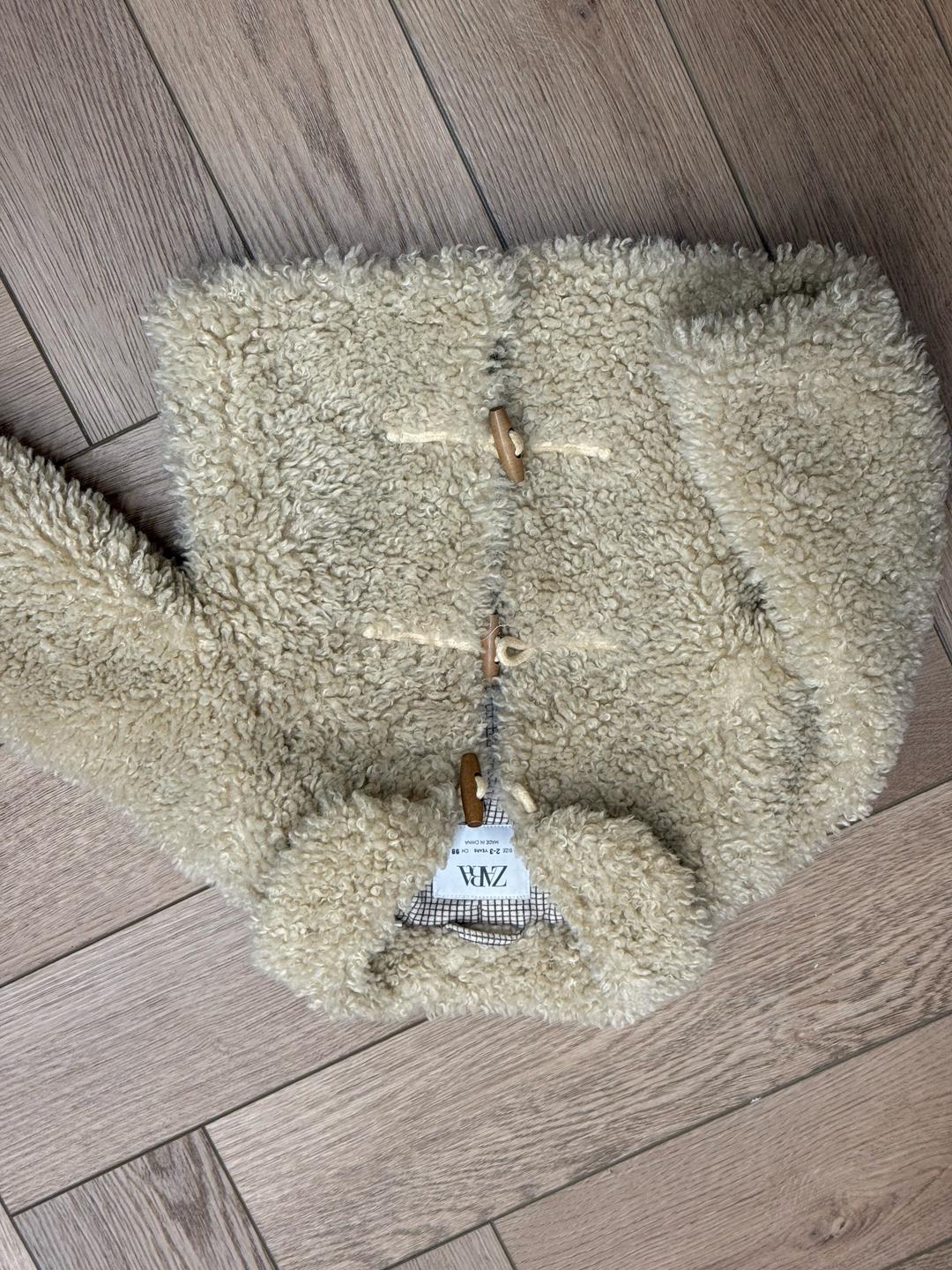 Zara Kids Шубка Тедди — фото 2