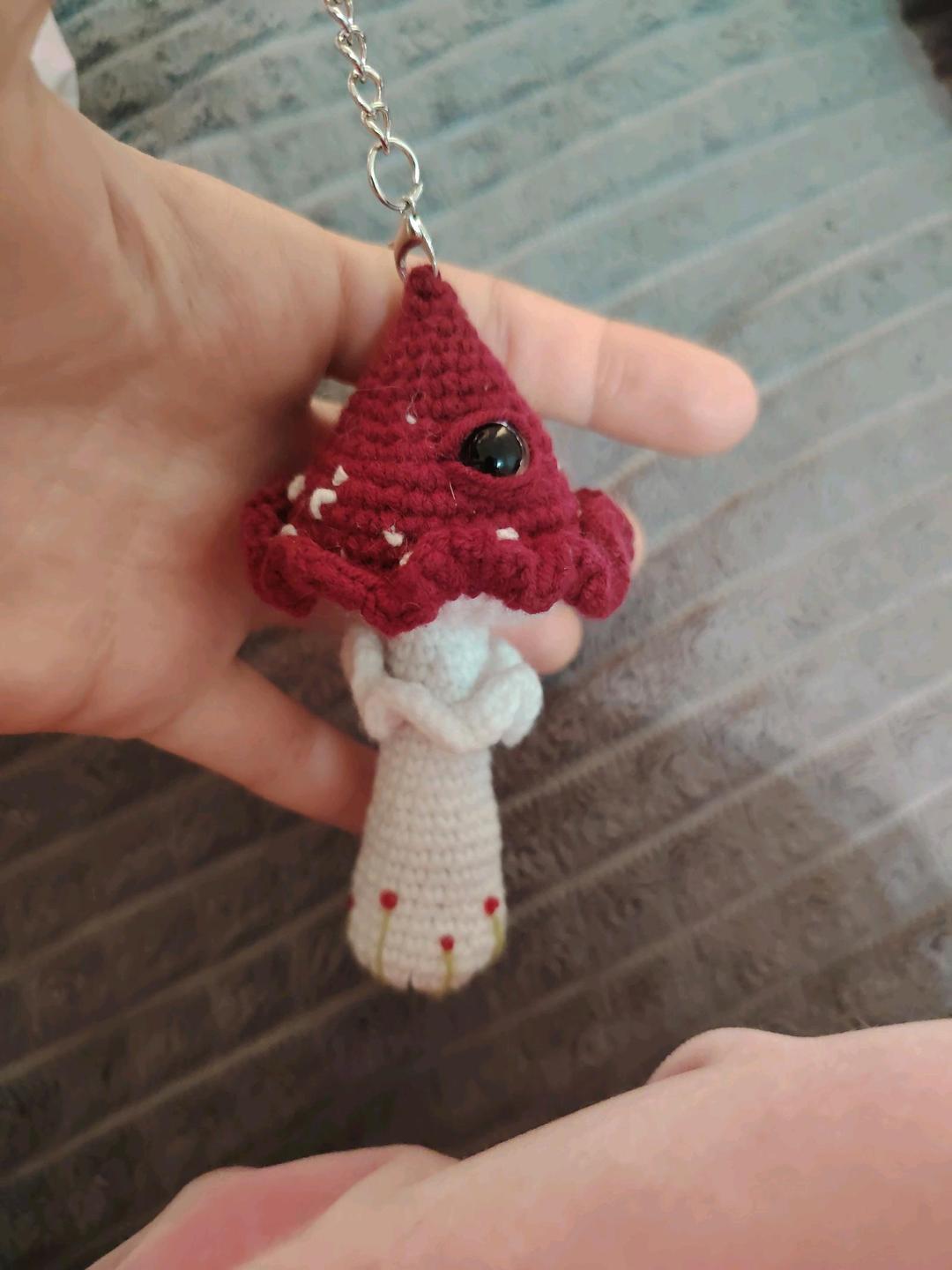 Нет бренда Брелок Мухоморчик с глазом — фото 2