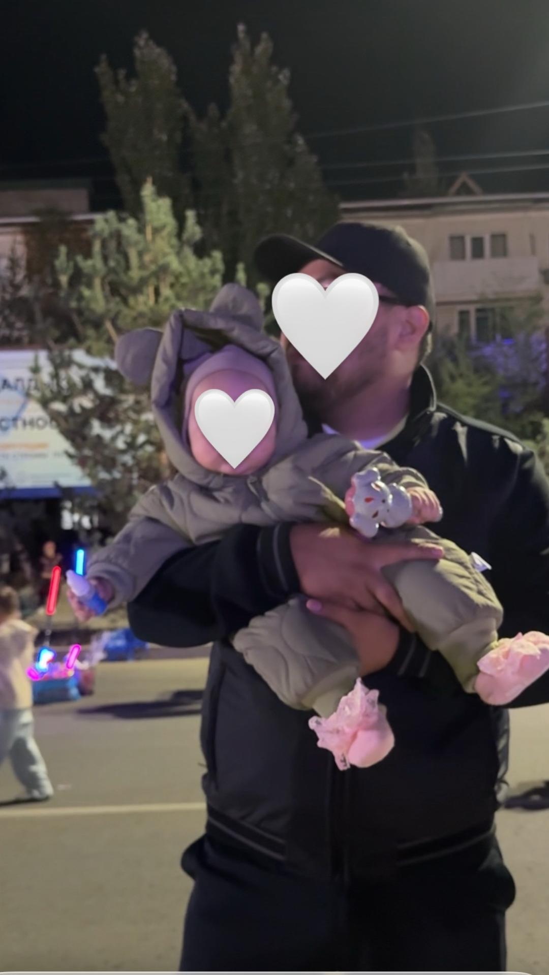 Детский демисезонный комбинезон цвета хаки — фото 2