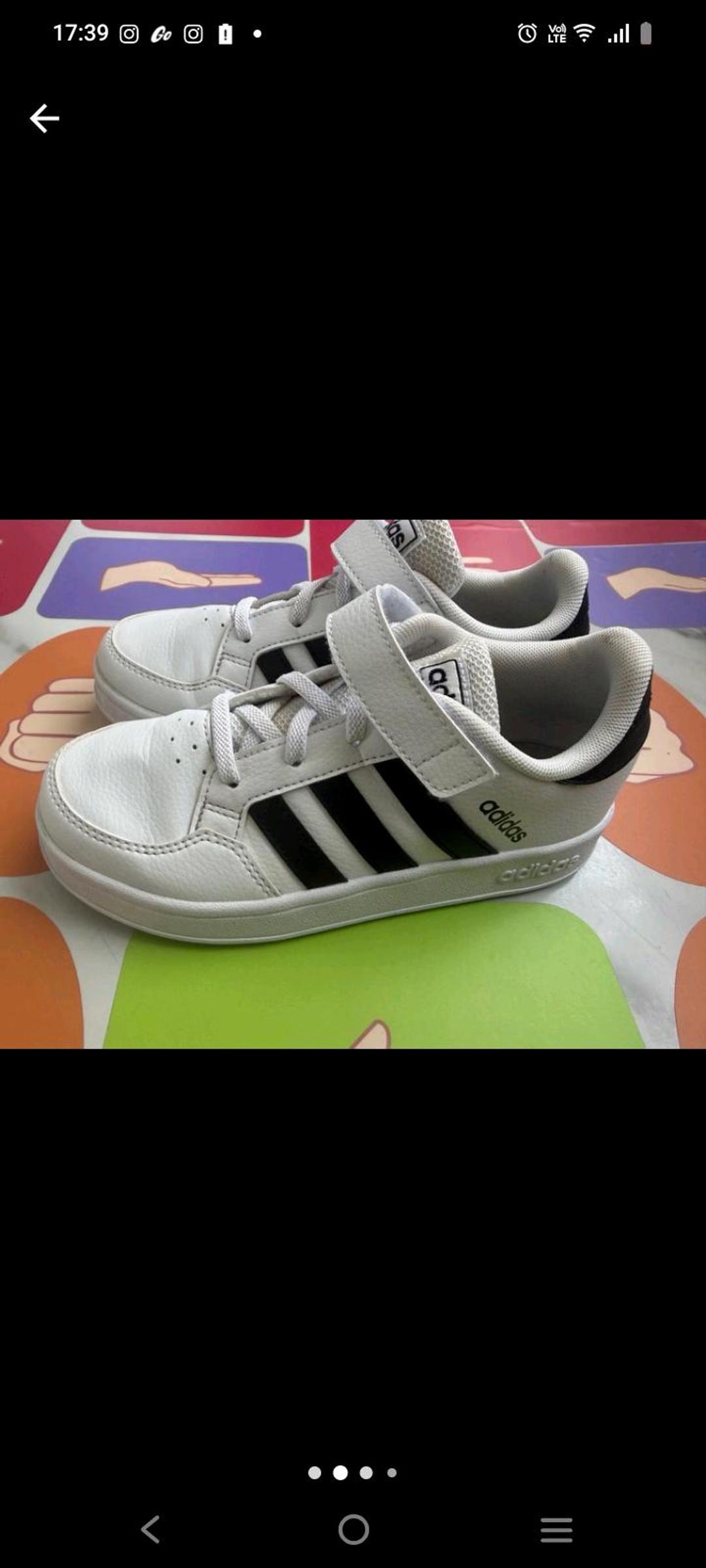 Adidas Белые кроссовки Adidas — фото 2