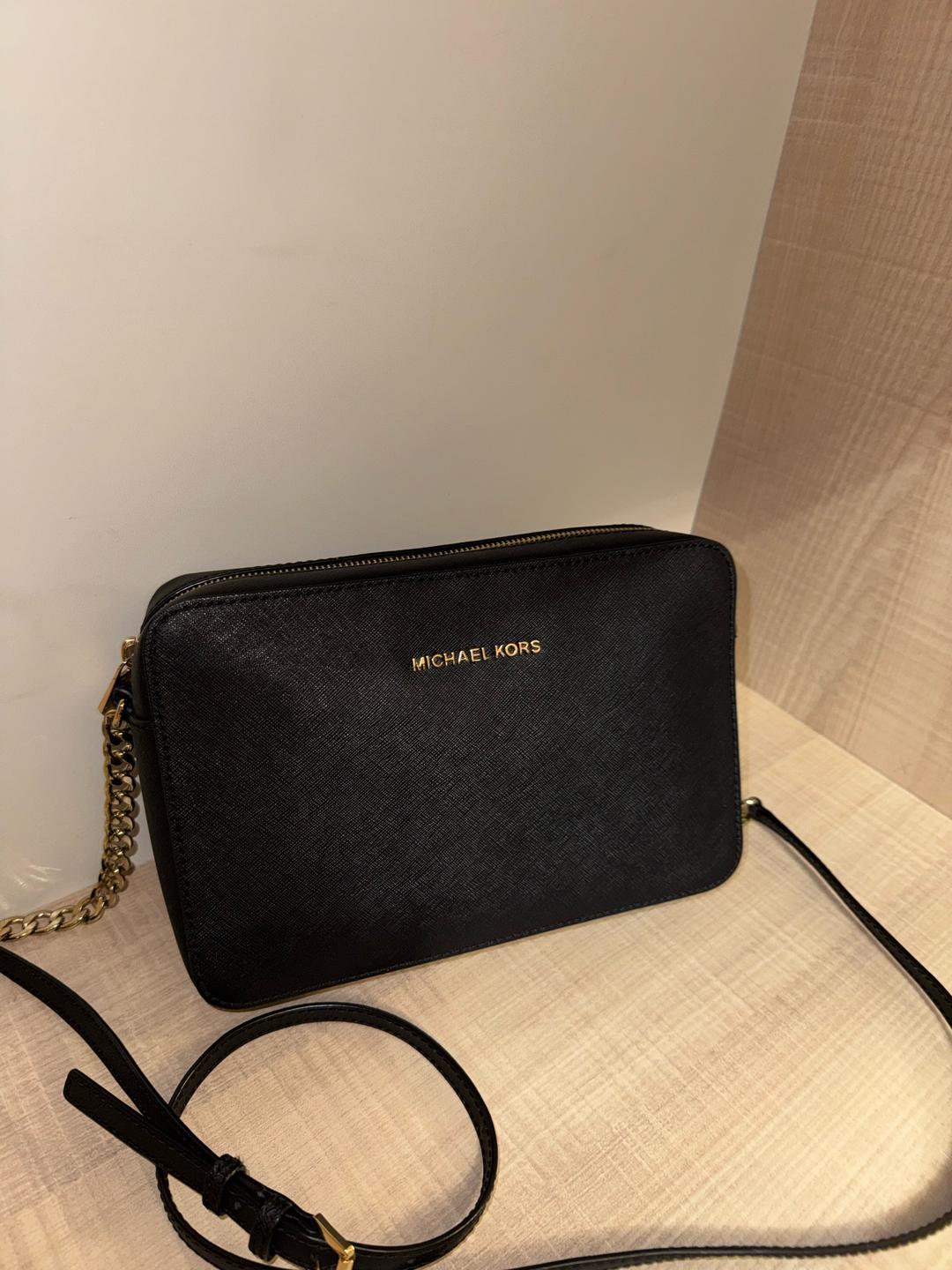 Michael Kors Сумка кросс-боди Michael Kors Jet Set Large Saffiano Leather Crossbody Bag — фото 2
