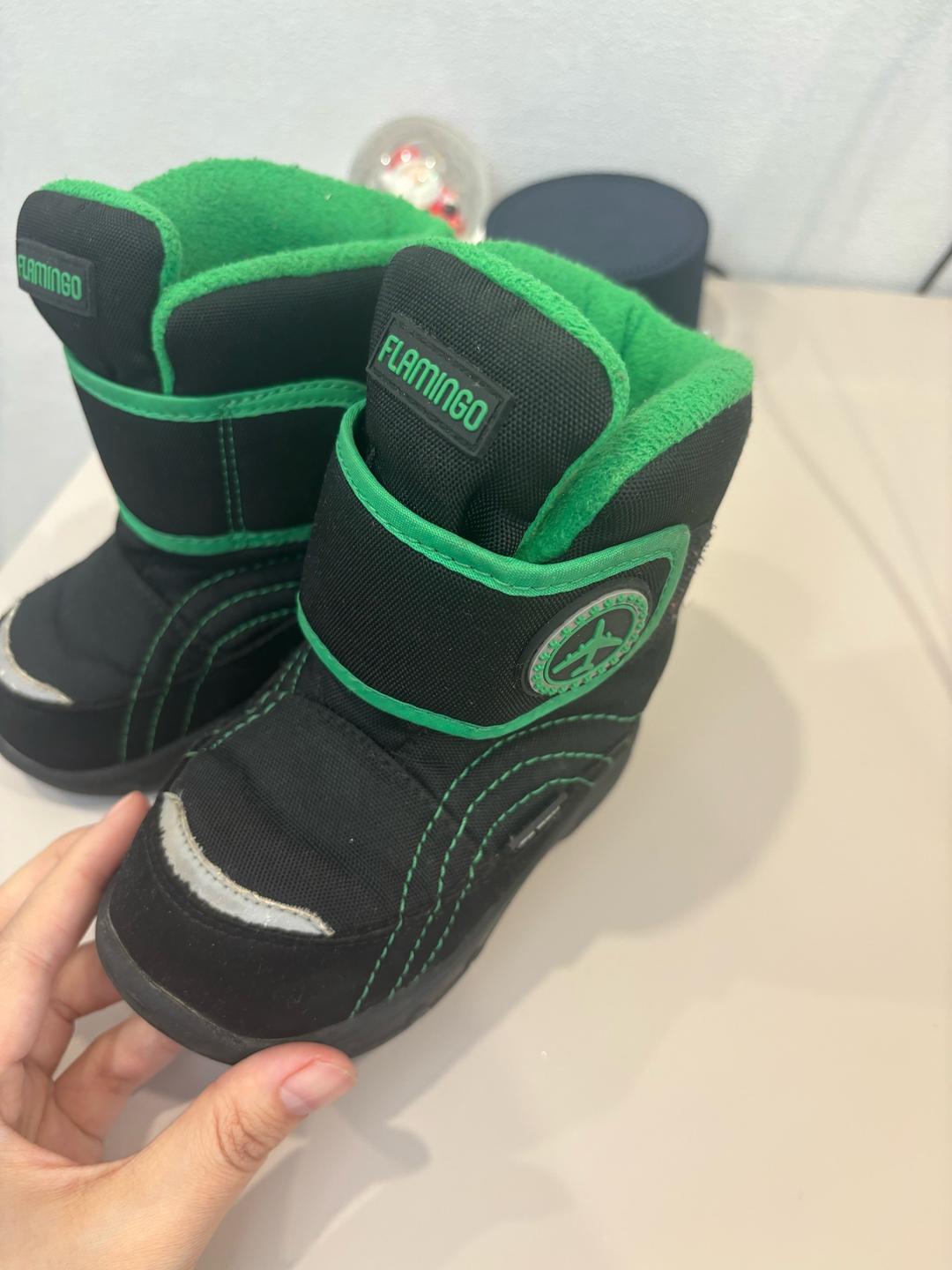 Flamingo Продам зимние ботинки на мальчика фирмы Flamingo 24 размера — фото 2