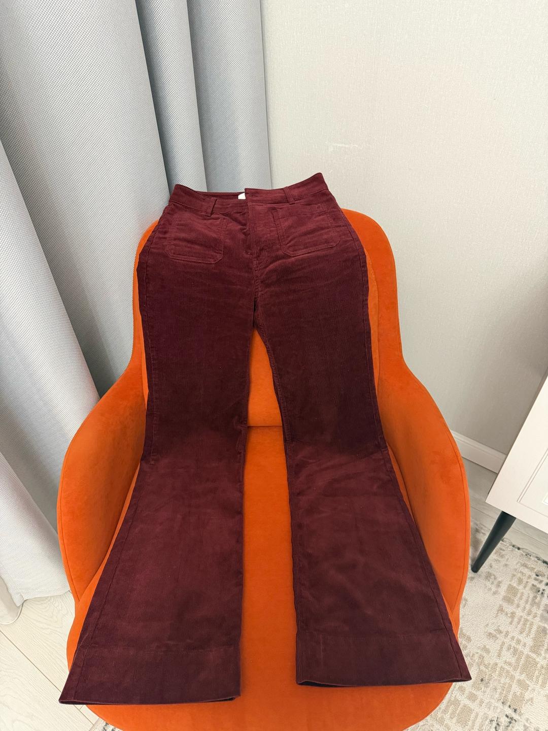 H&M Вельветовые брюки H&M — фото 2