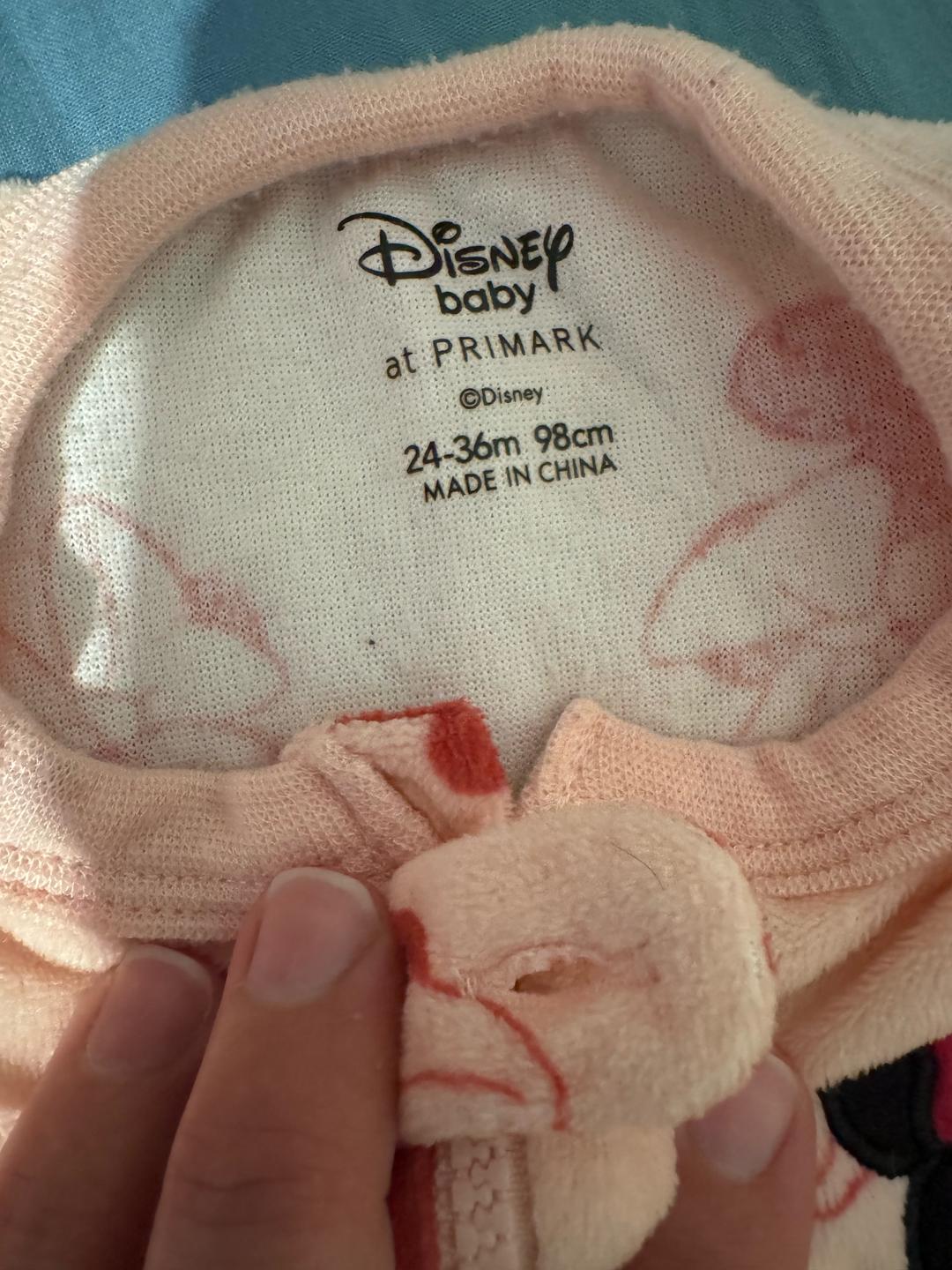 Primark Флисовый комбинезон Disney Minnie Mouse для девочки — фото 2
